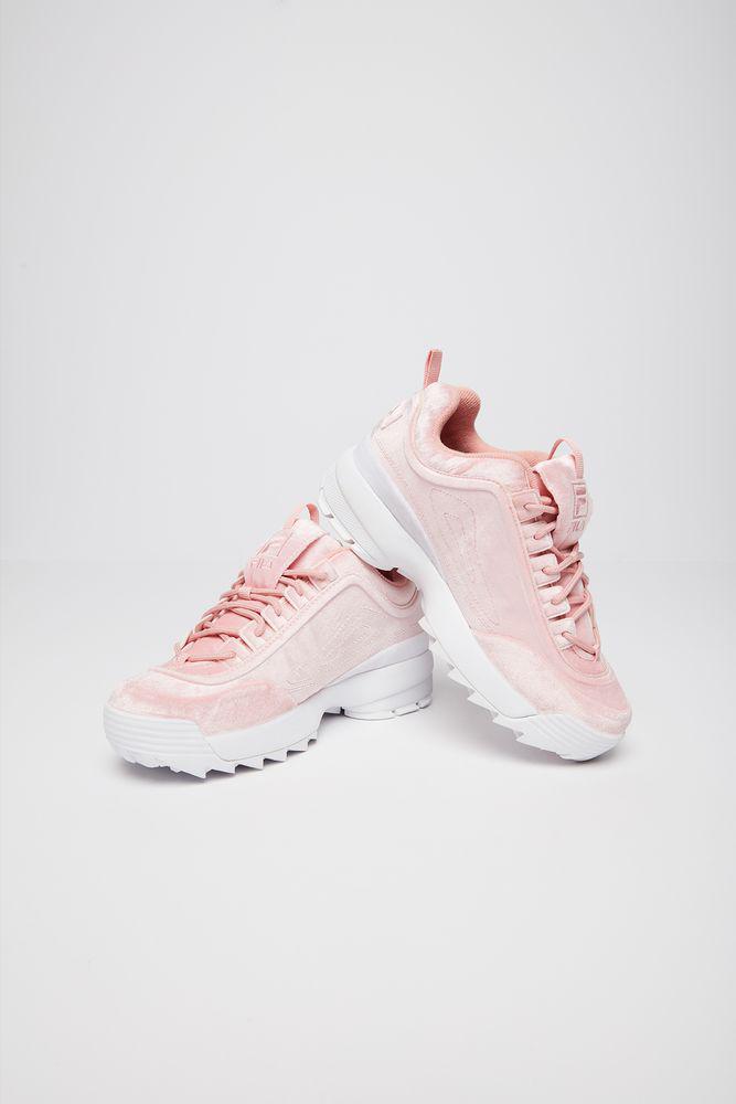 fila heritage women's disruptor 2 premium velour