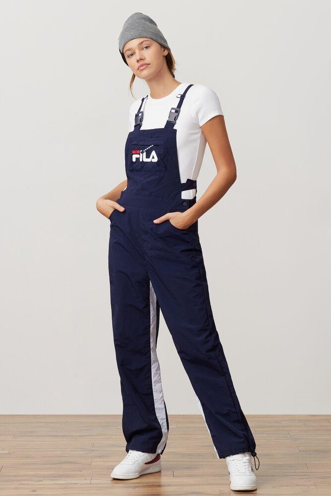 Fila Nadelle Overalls in Blue - Lyst