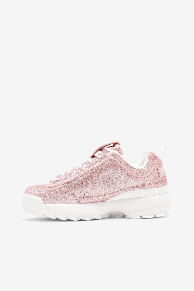 Fila Leather Disruptor 2 Glimmer in Pink - Lyst