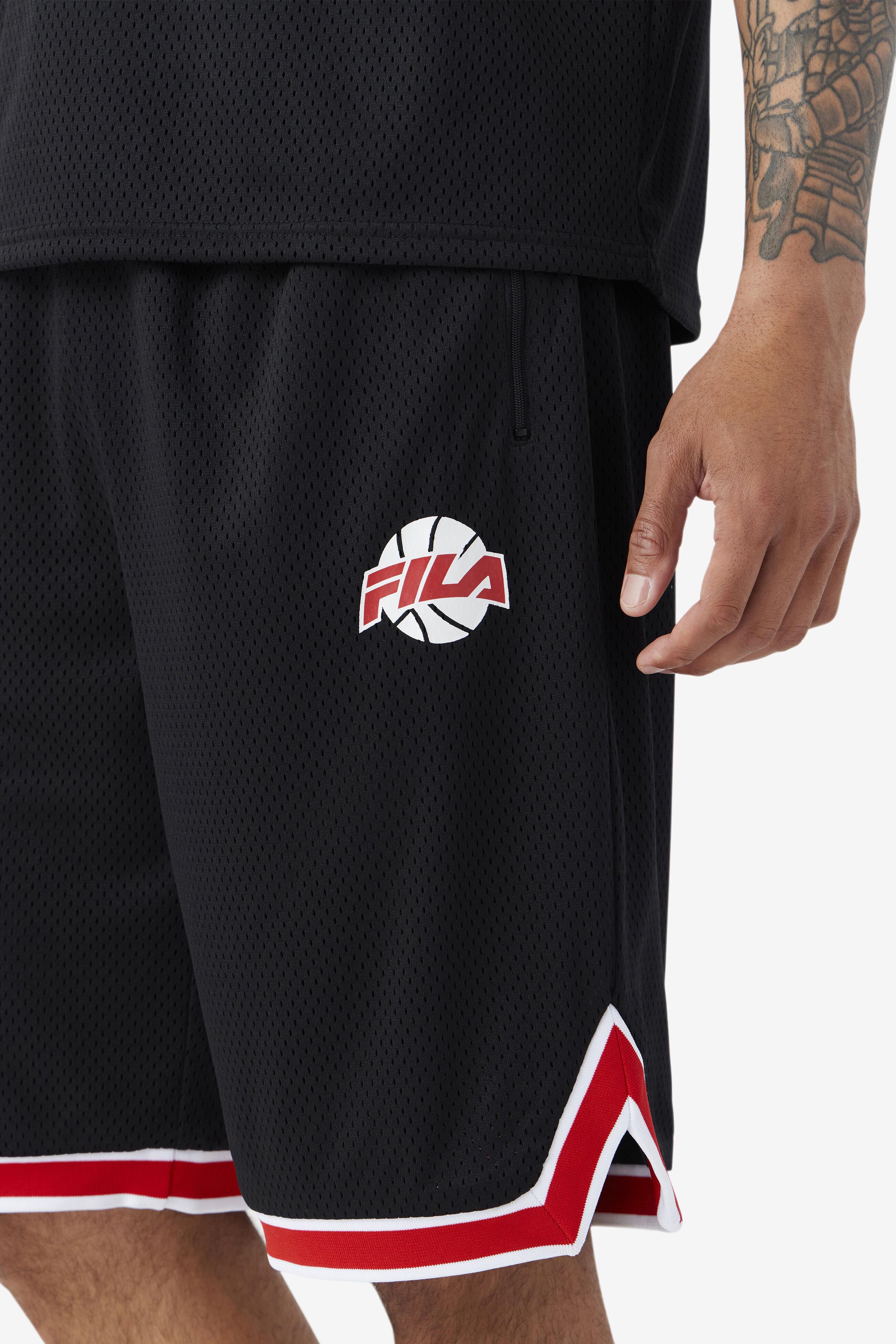 Fila Ovi Basketball Short in Black for Men | Lyst