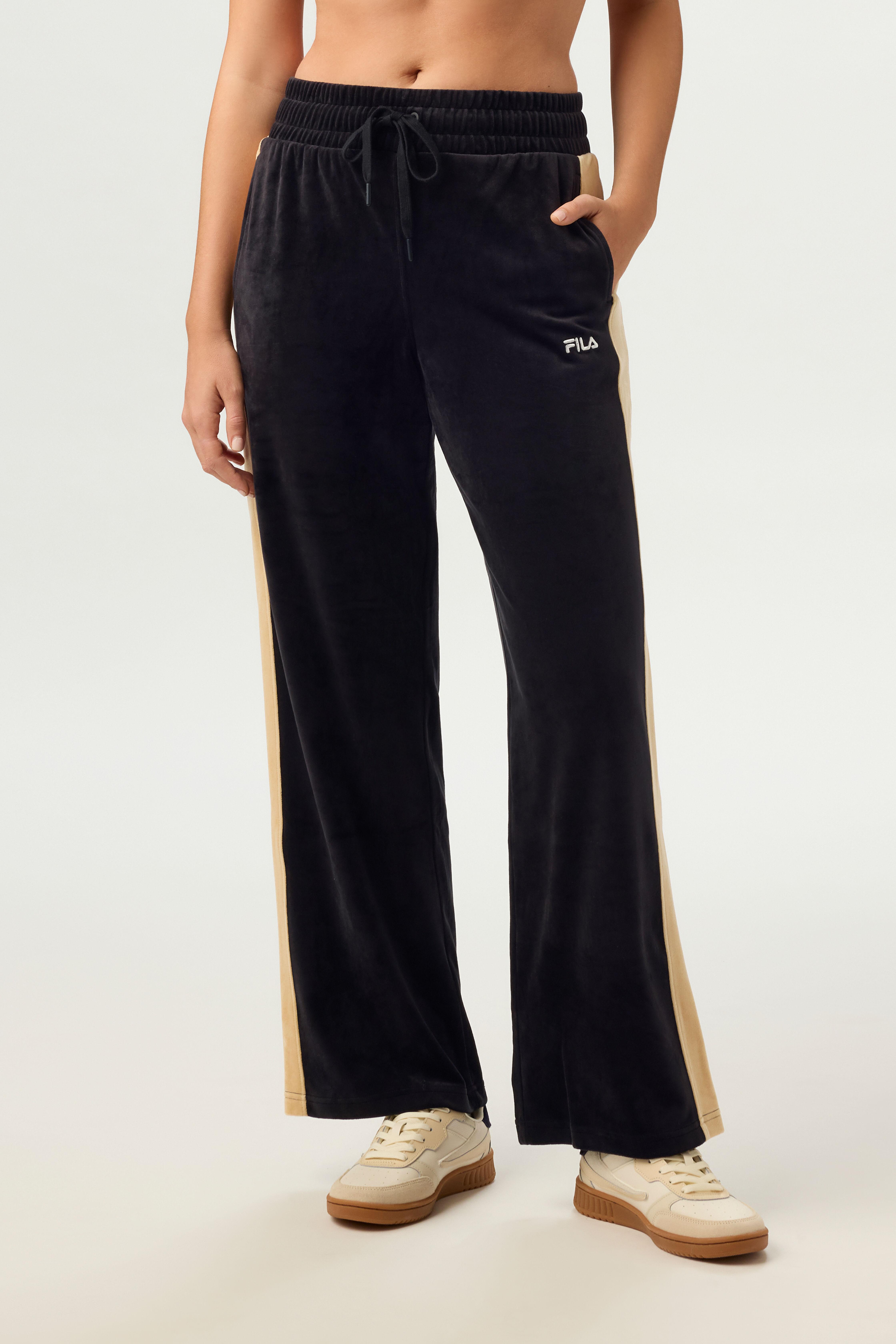 Fila velour pants discount