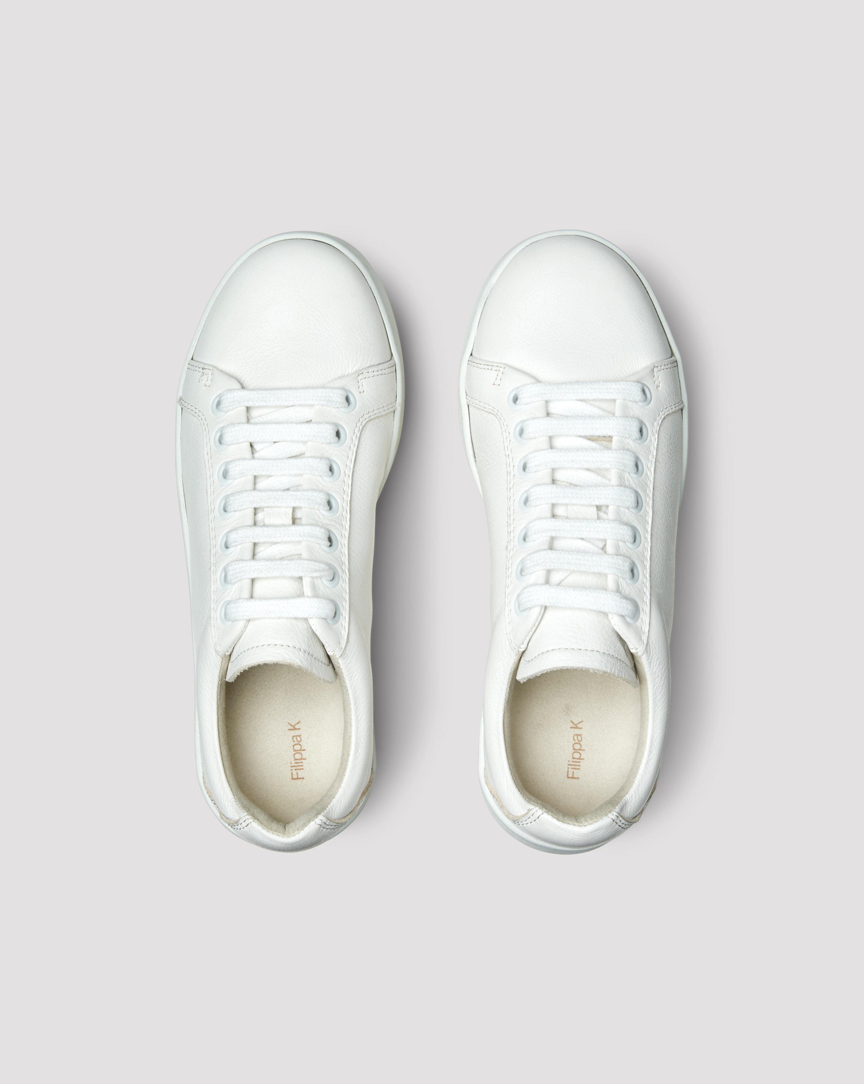 Filippa K Leather Alice Sneaker White | Lyst