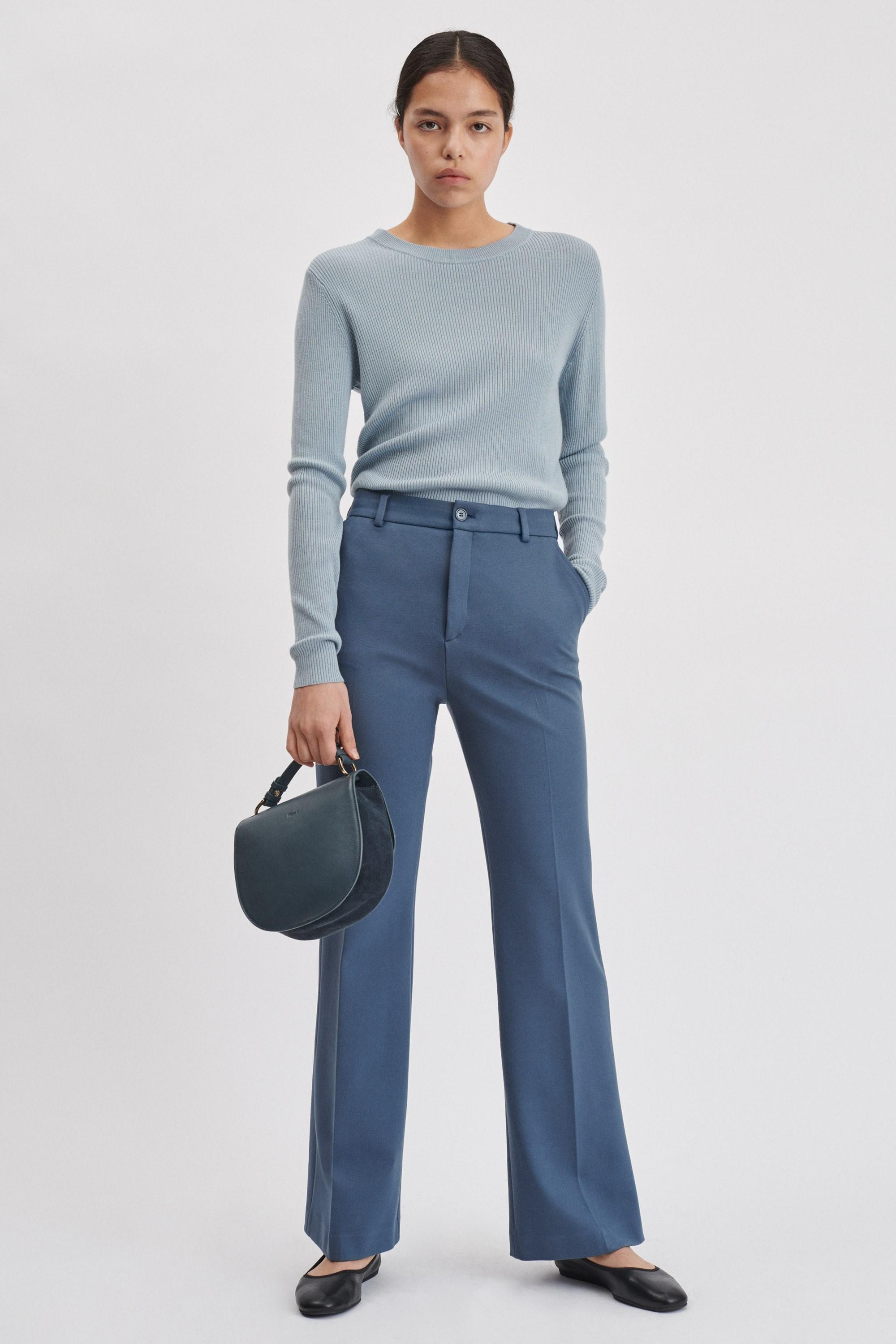 Smelte Specificitet Rindende Filippa K Ivy Jersey Trouser in Blue | Lyst