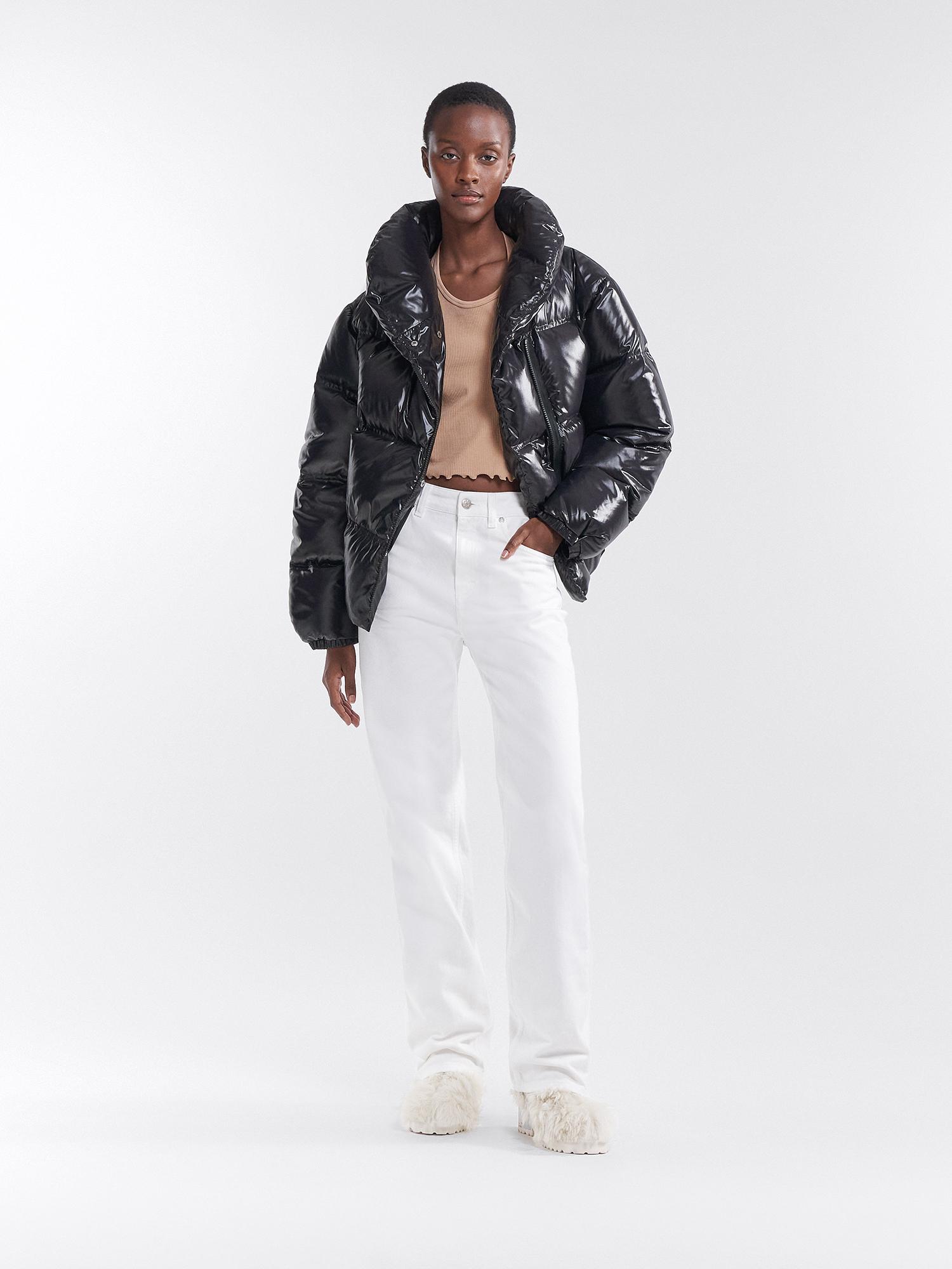 Filippa K Gloss Puffer Jacket in Black | Lyst