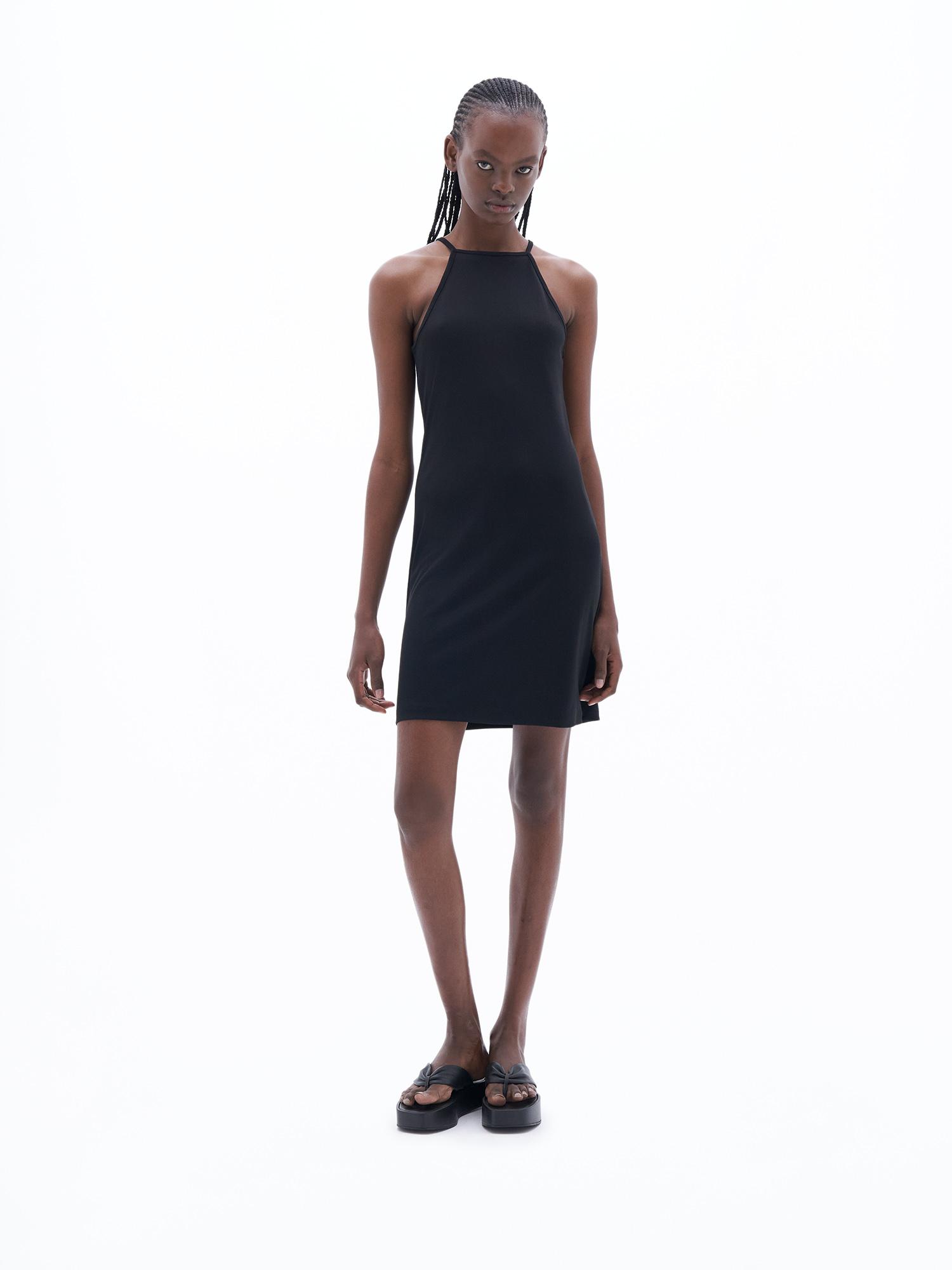 Filippa K Strap Jersey Dress in Blue Lyst