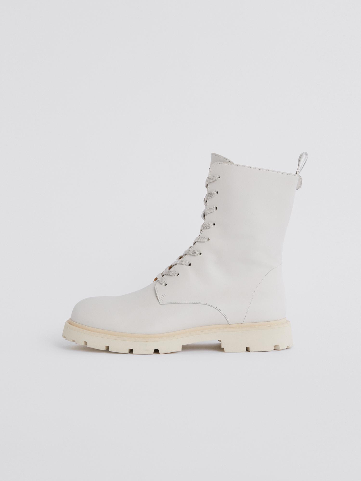 Filippa K Kris Laced Boot in White for Men | Lyst