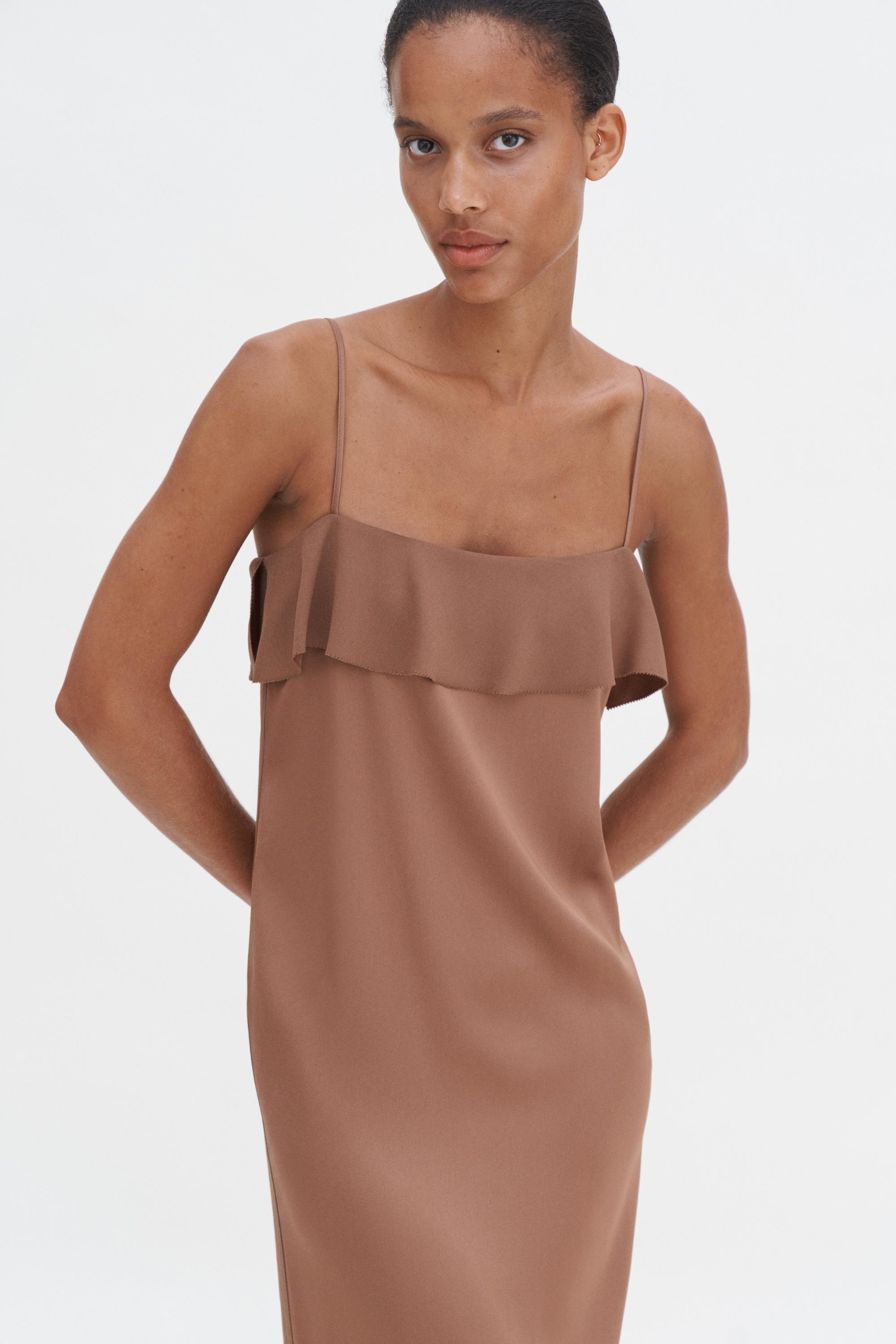 Filippa K Fluid Draped Strap Dress | Lyst