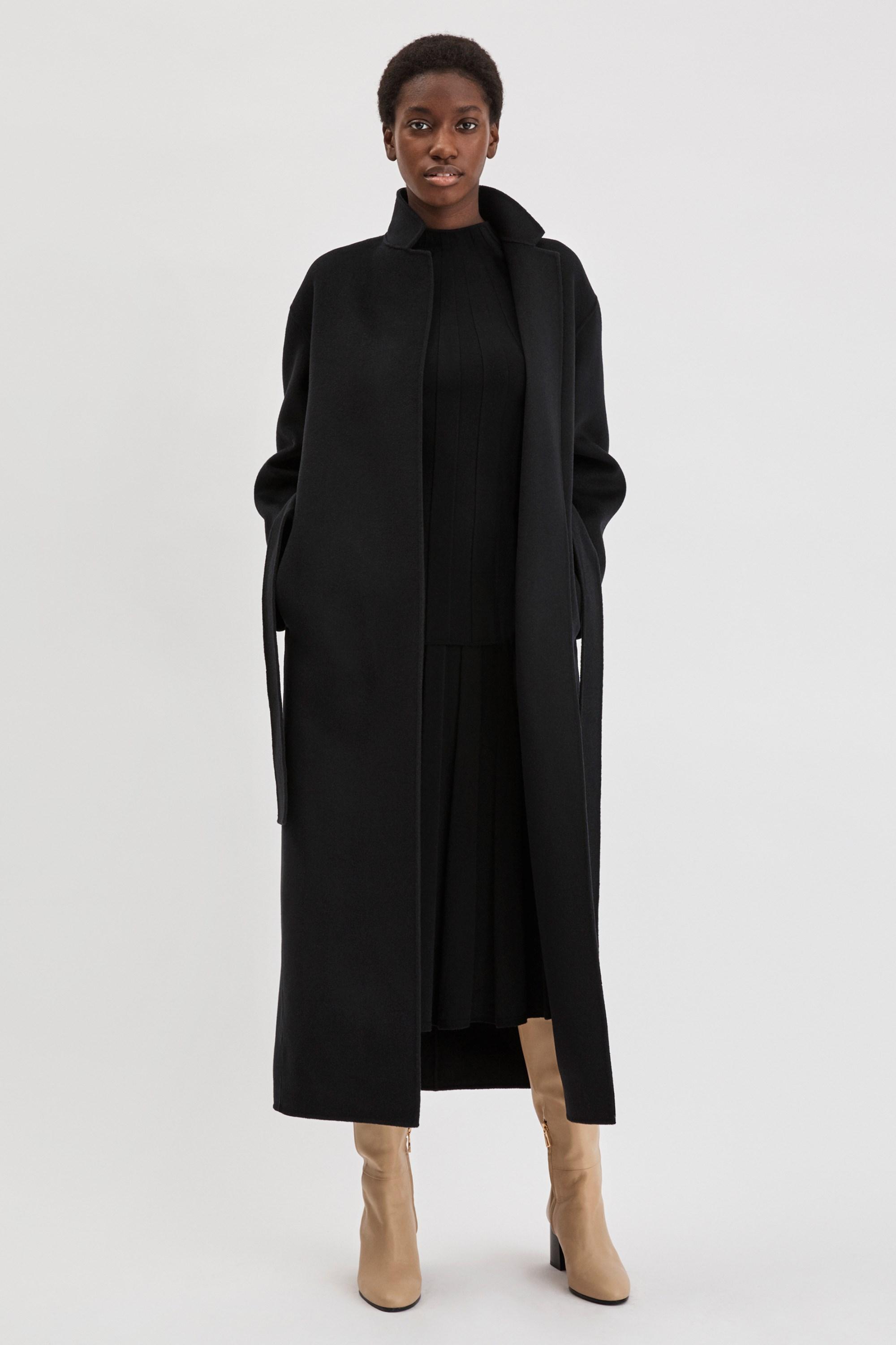 Filippa K Wool Alexa Coat in Black Lyst