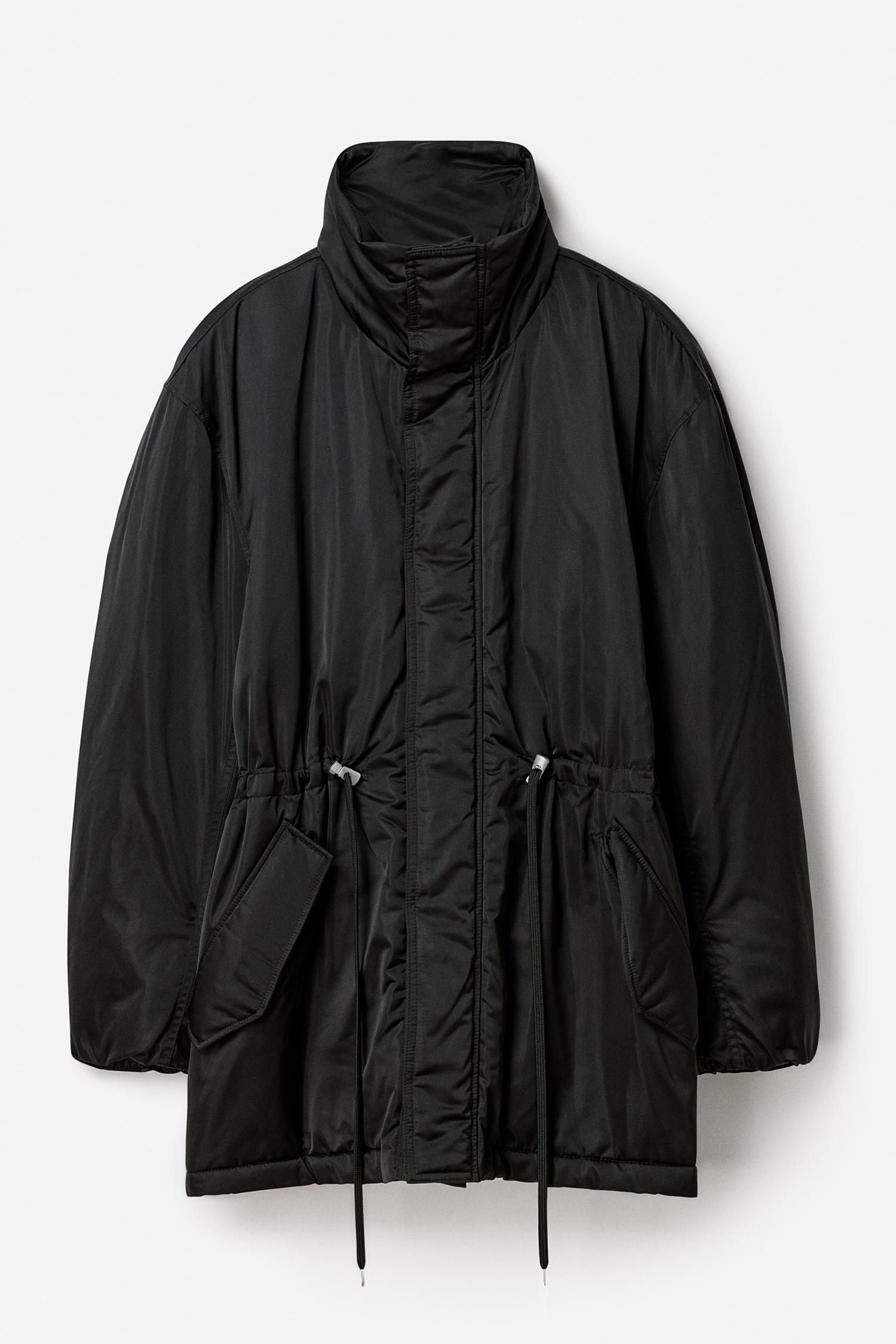 Filippa K Padded Zip Jacket in Black | Lyst