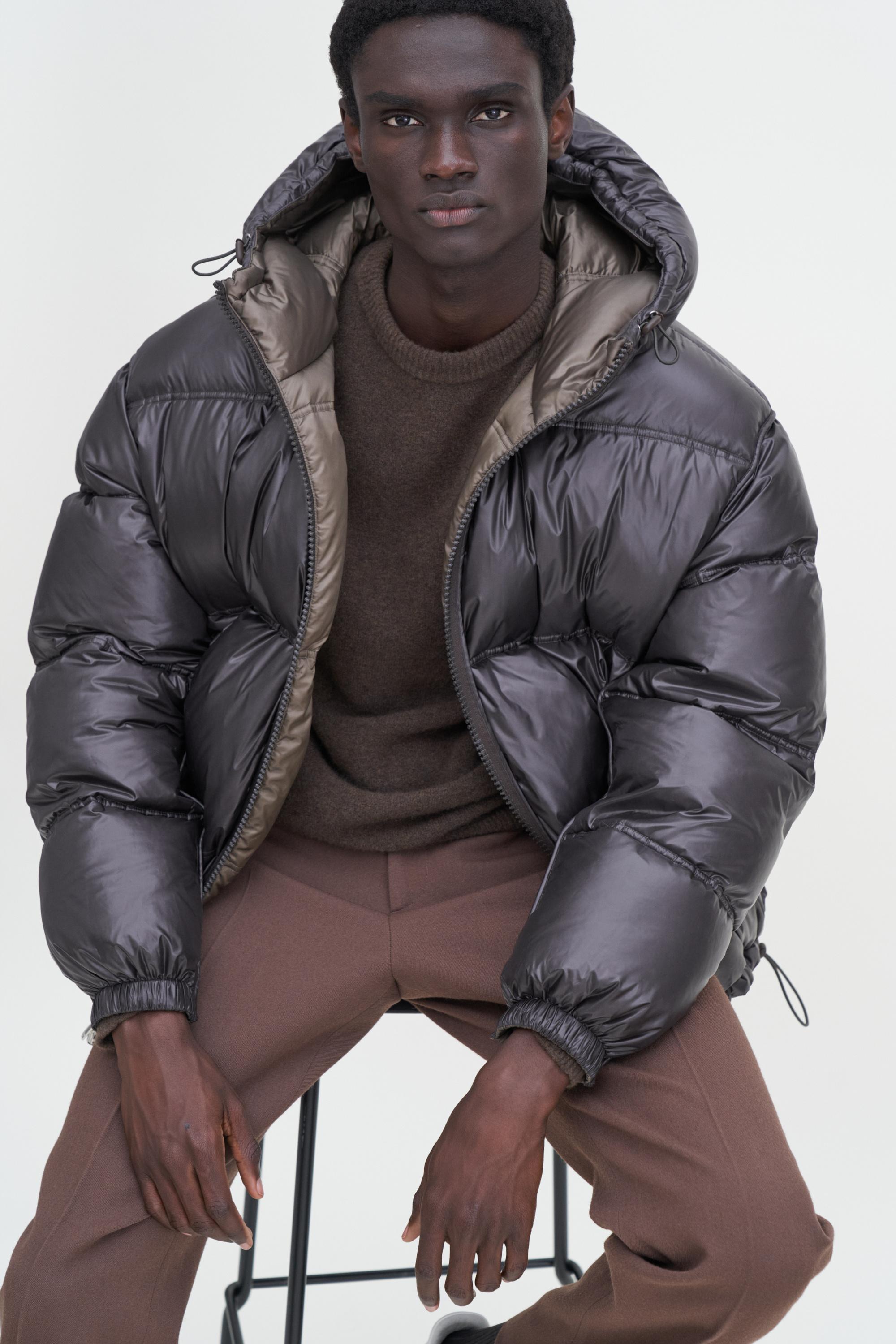 Filippa K Puffer Down Jacket in Brown for Men Lyst