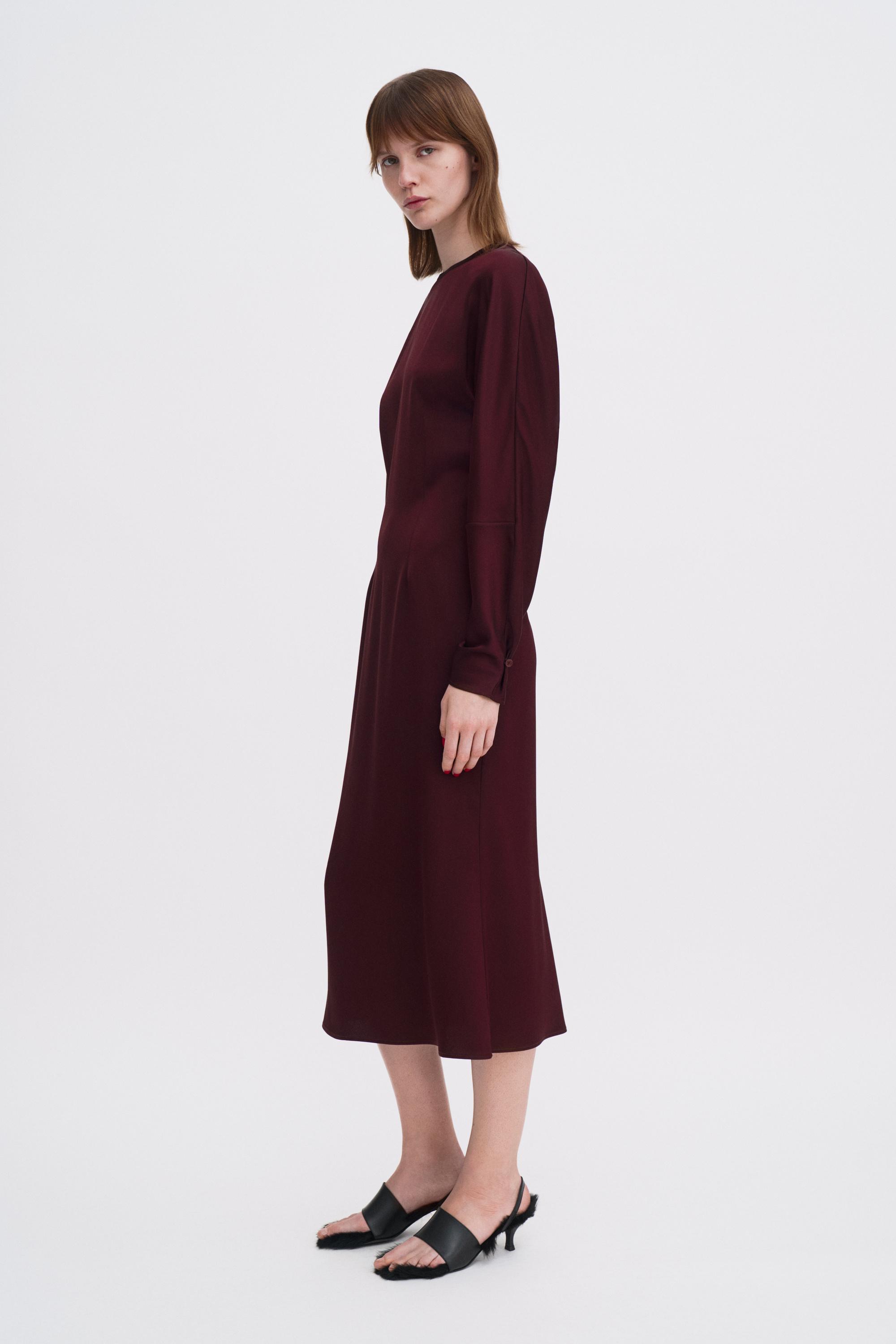 burgundy batwing dress Plus Size Burgundy Pliss Batwing Maxi Dress