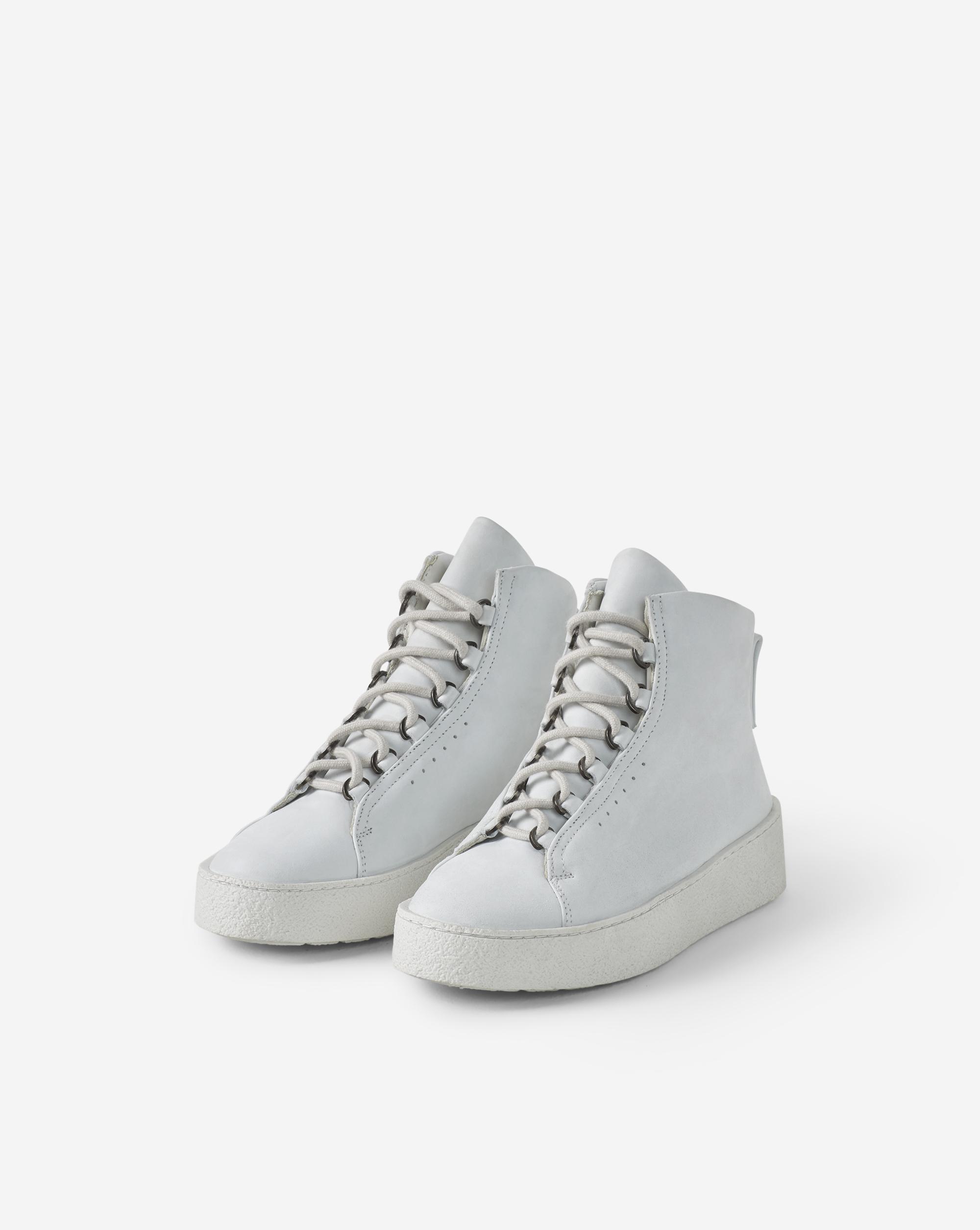 K Wool Anna Laced Boot White Nubuck - Lyst