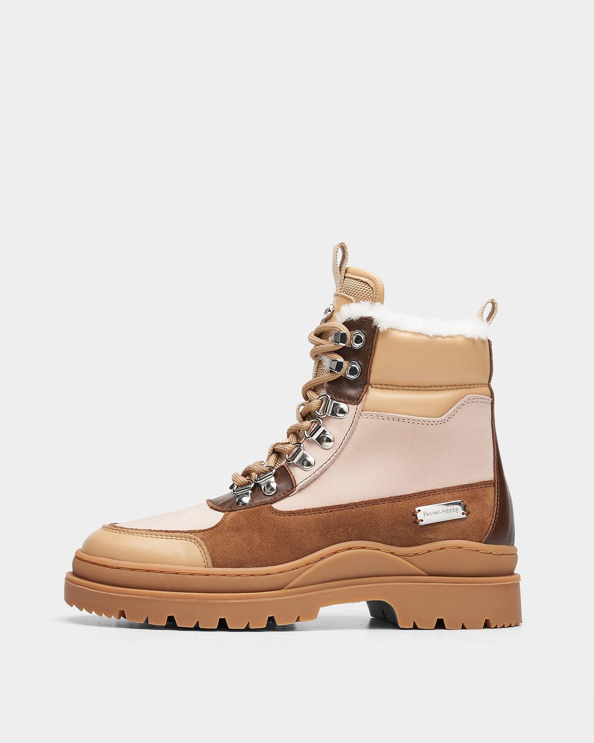 filling pieces mountain boot rock beige