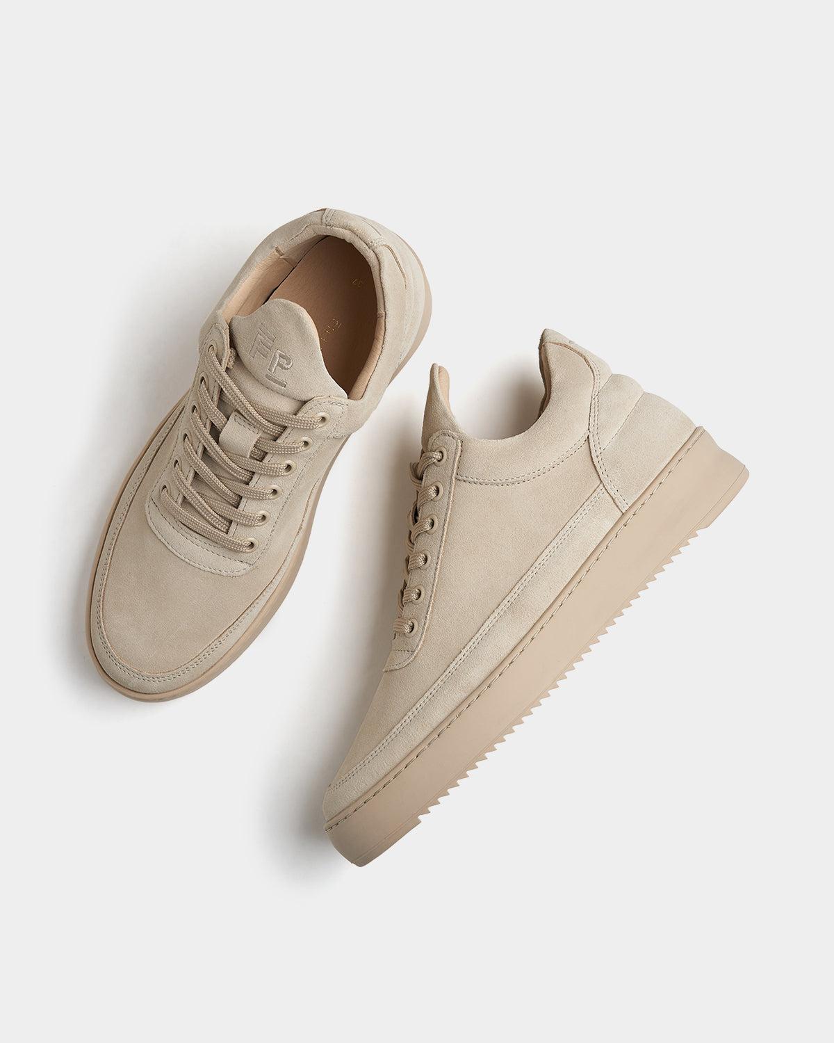 Filling Pieces Low Top Suede All Beige in Natural | Lyst