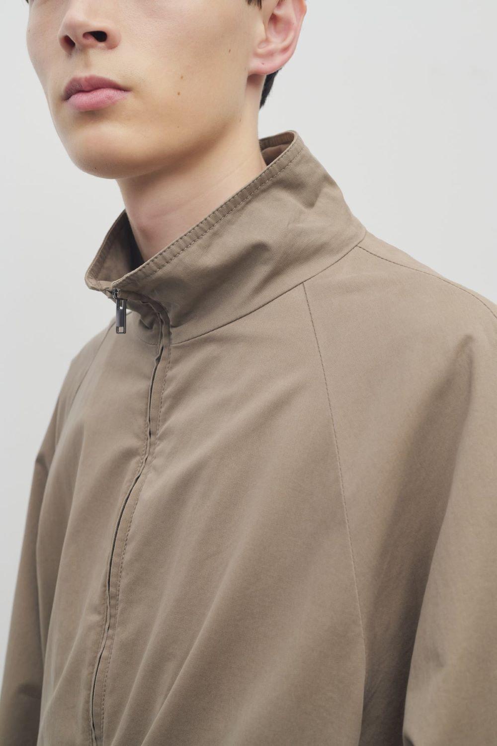The Row Oyu Jacket In Cotton And Cashmere in Natural for Men | Lyst