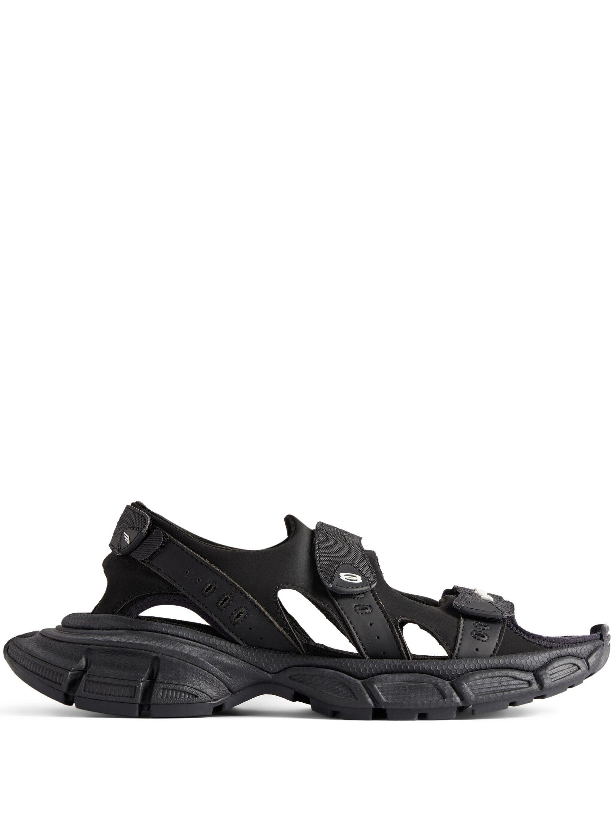 25SS new/BALENCIAGA 3LXスキューバサンダル Sandal Black Balenciaga 3XL Sandals 'Black' 786959W3XLT1000