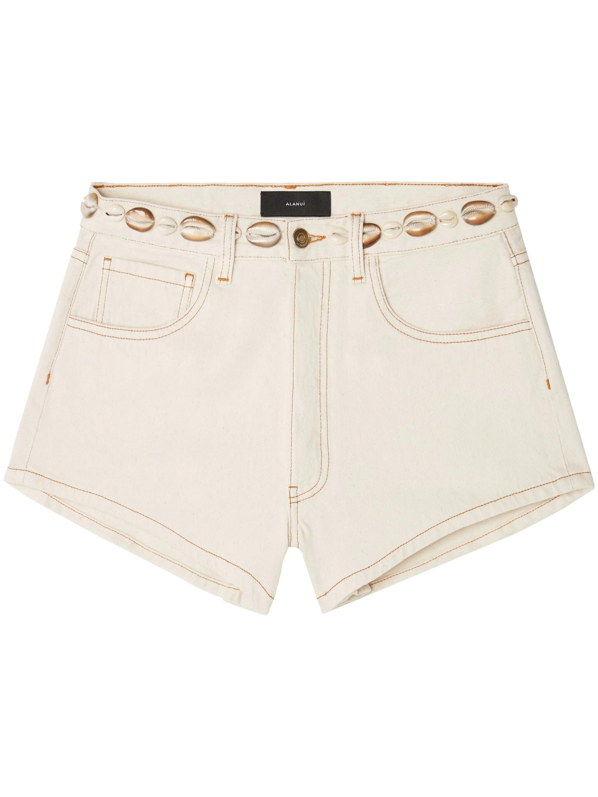 ショートパンツ ALANUI Woman Short White LWYC009R24DEN001 0360 Alanui Shorts for Women | Online Sale up to 82% off | Lyst