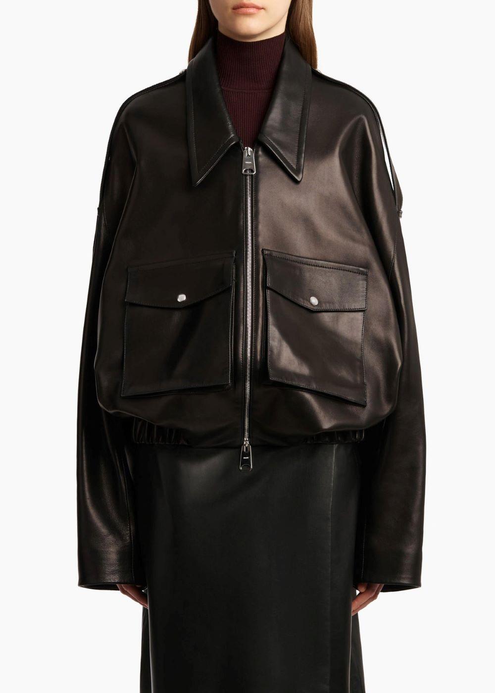 KHAITE Leather jackets for Women | Online Sale up to 63% off