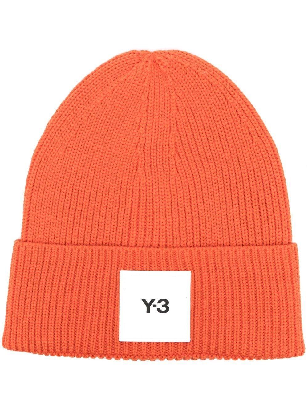 beanie with square logo