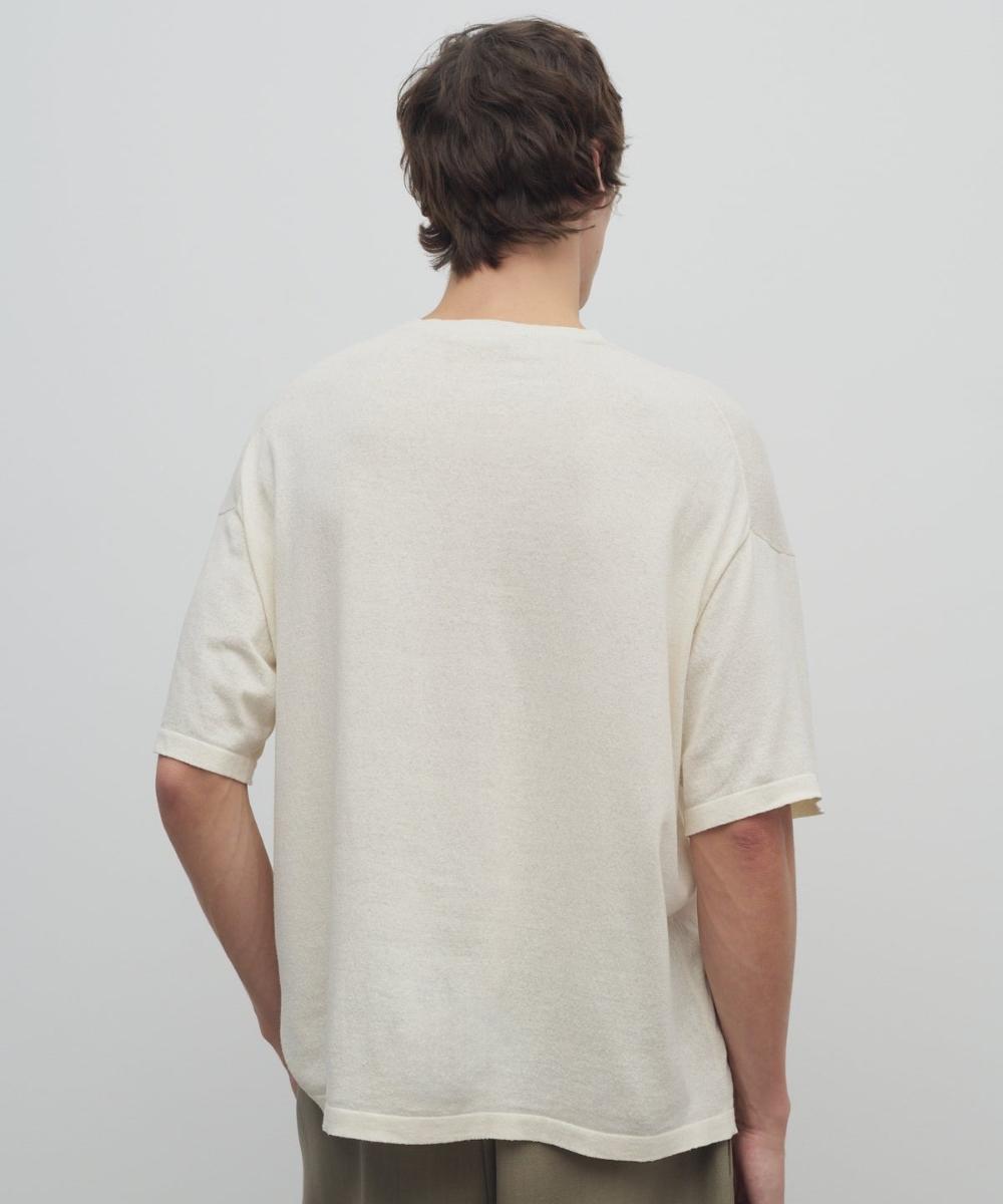 The Row Stockton Top In Silk in White for Men | Lyst