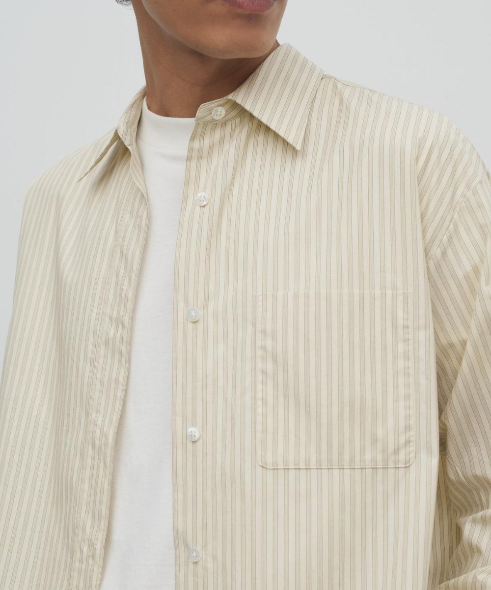 シャツ [The Row] Ashford Shirt in Organic Cotton The Row Ashford Shirt In Organic Cotton in White for Men | Lyst