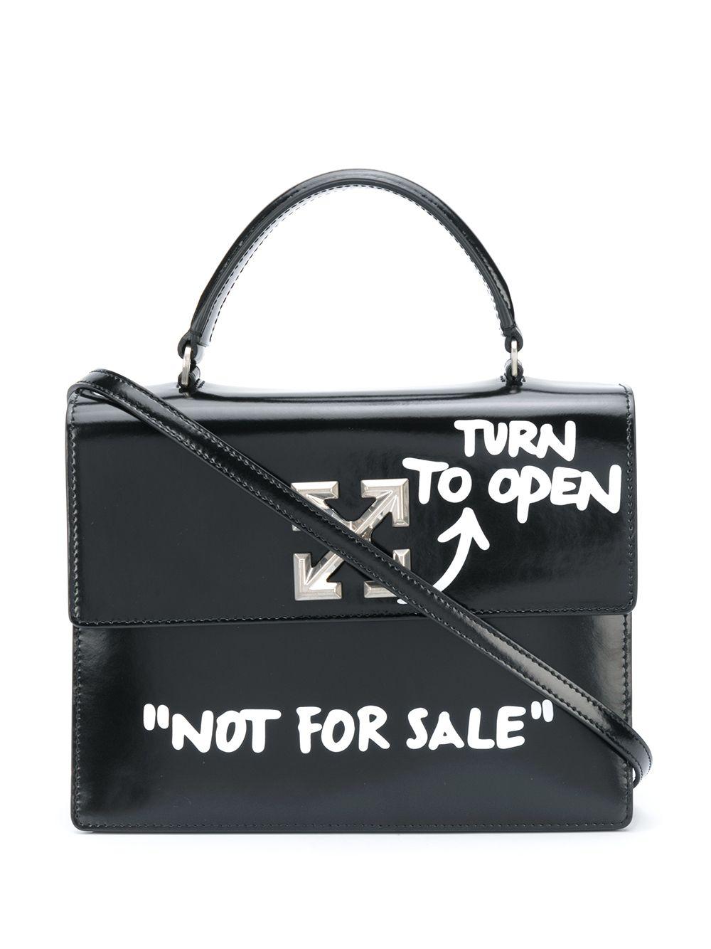 Off-White Off White Jitney 2.8 Top Handle Bag - Stylemyle