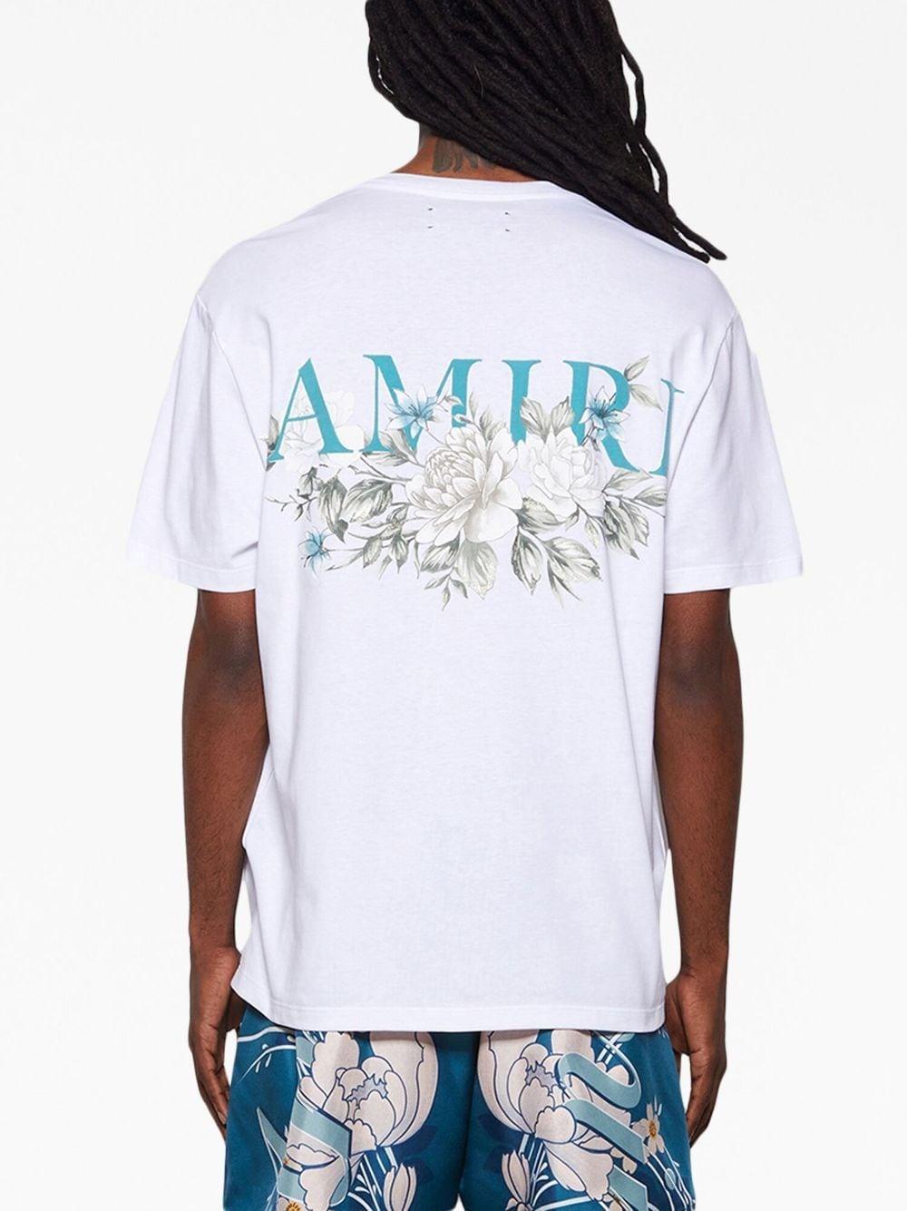 AMIRI Off-White Floral Shirt