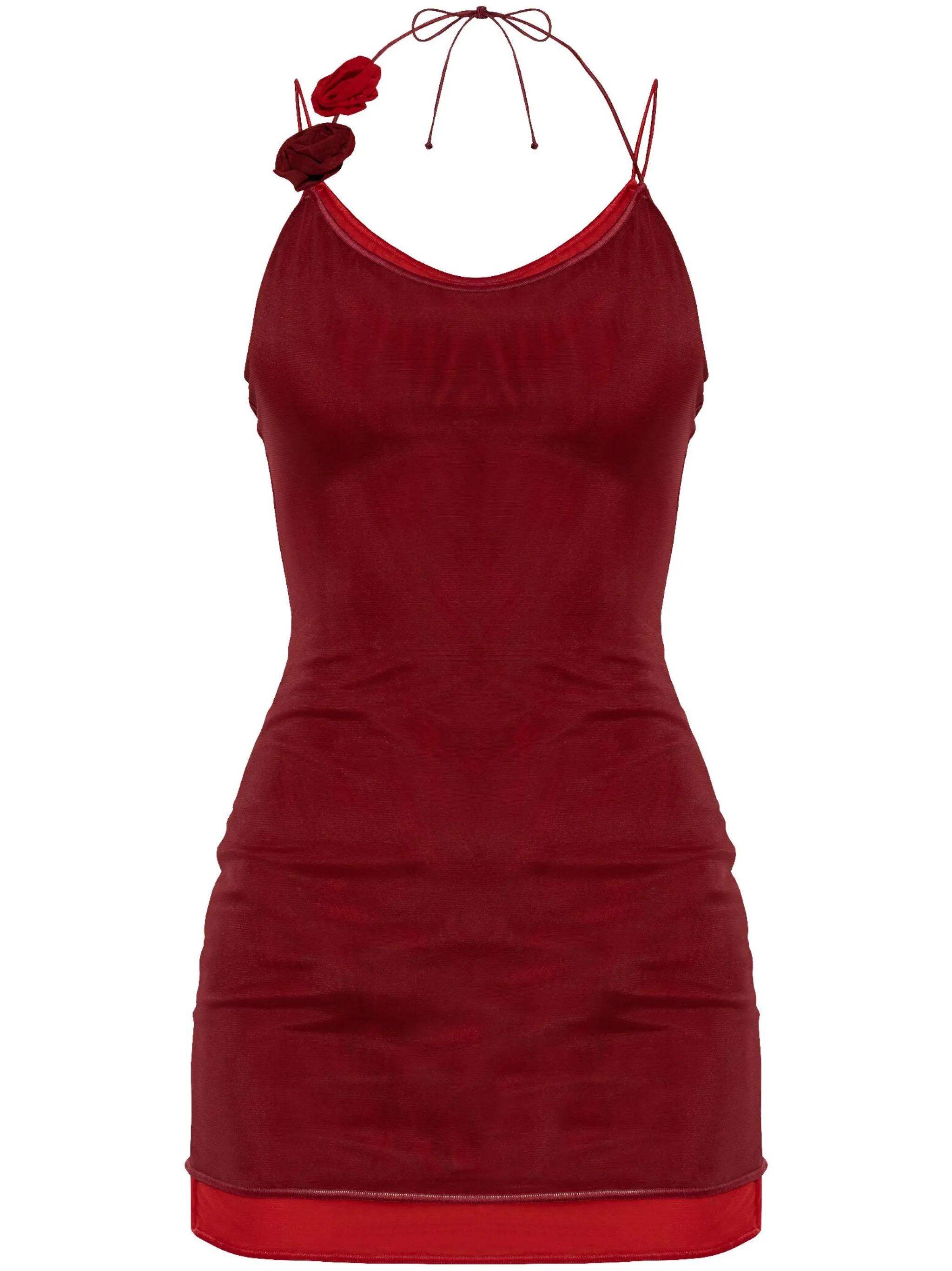 oseree red dress Osree Dresses in Red