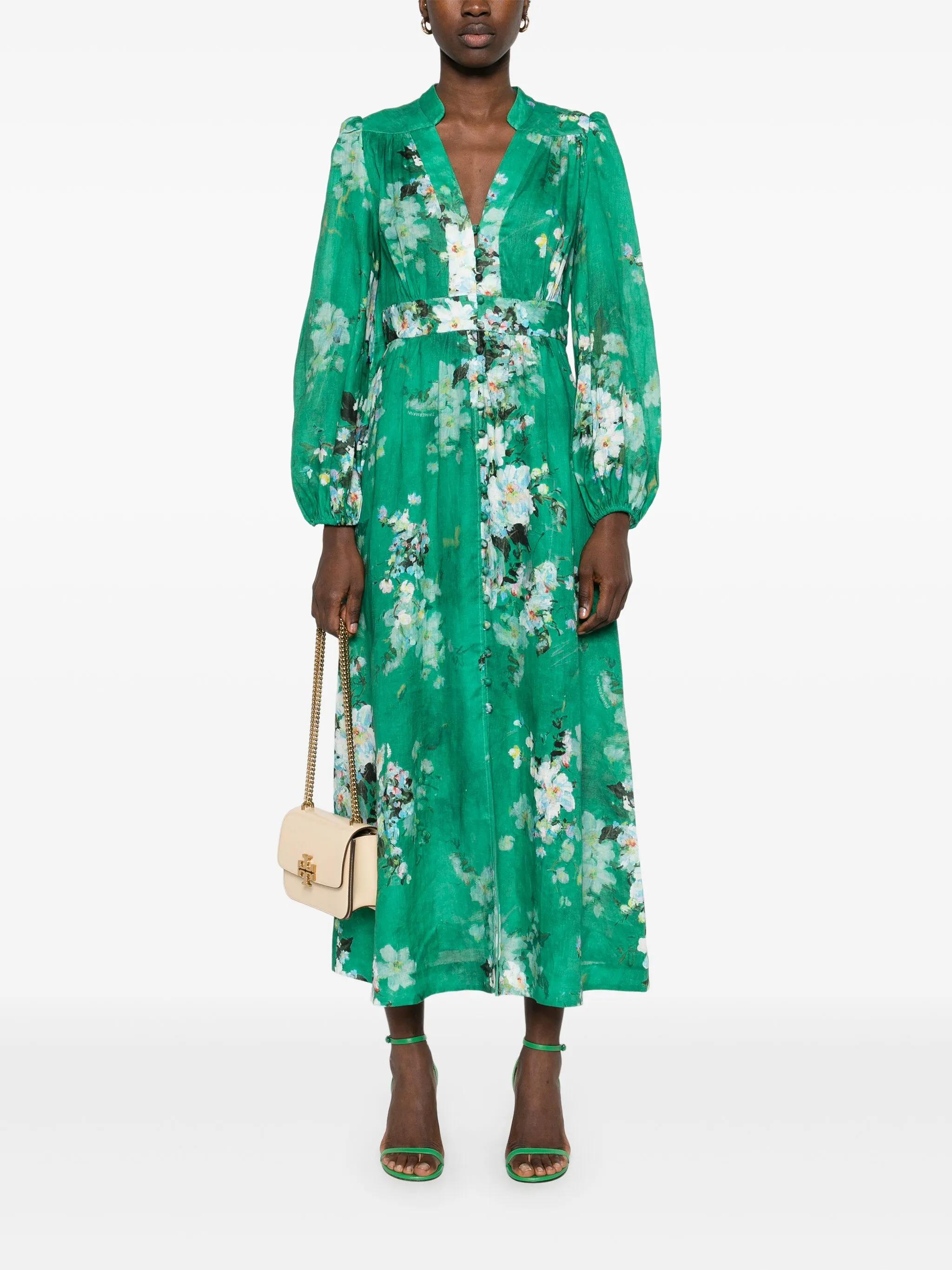 everley plunge midi dress Everley Plunge Midi Dress