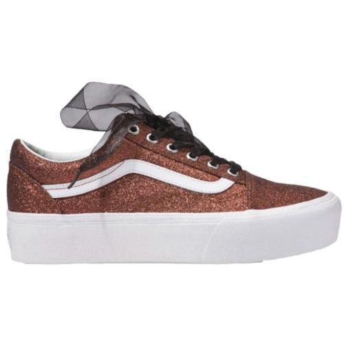 vans old skool platform glitter
