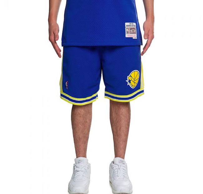 mitchell and ness golden state warriors shorts