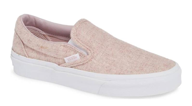 flannel slip on vans