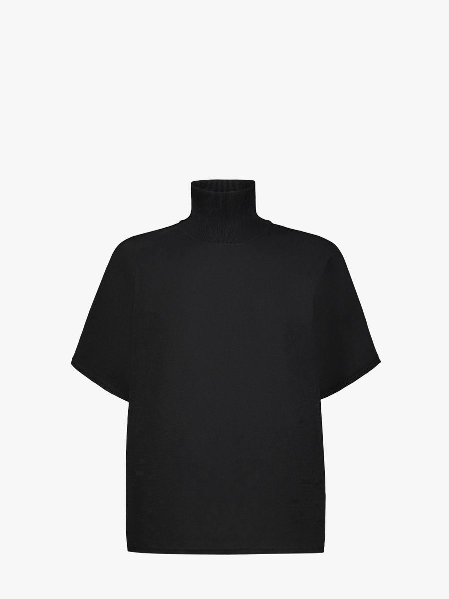 Designers Remix Synthetic Mandy Turtleneck Top in Black | Lyst
