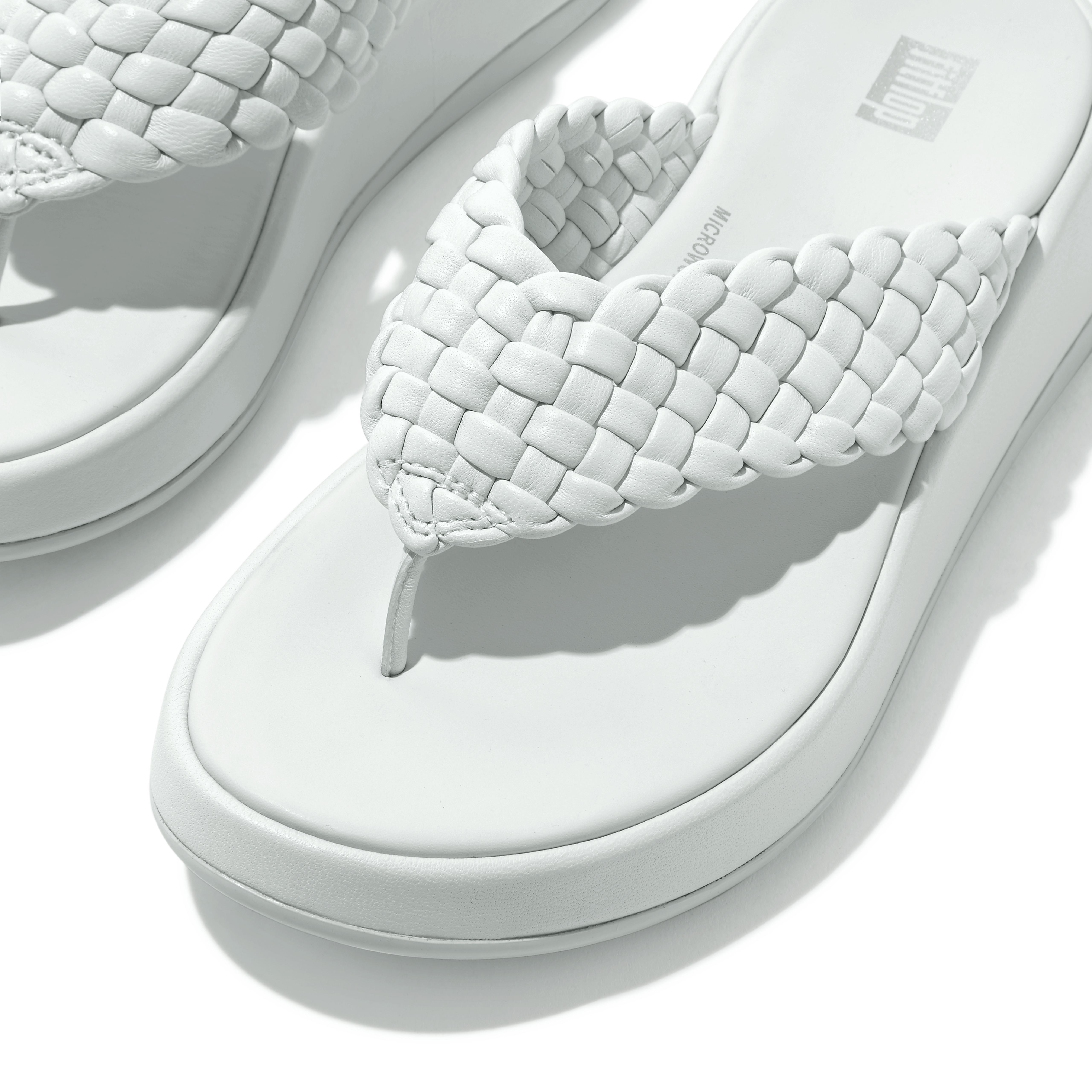 Fitflop F-mode in White | Lyst UK