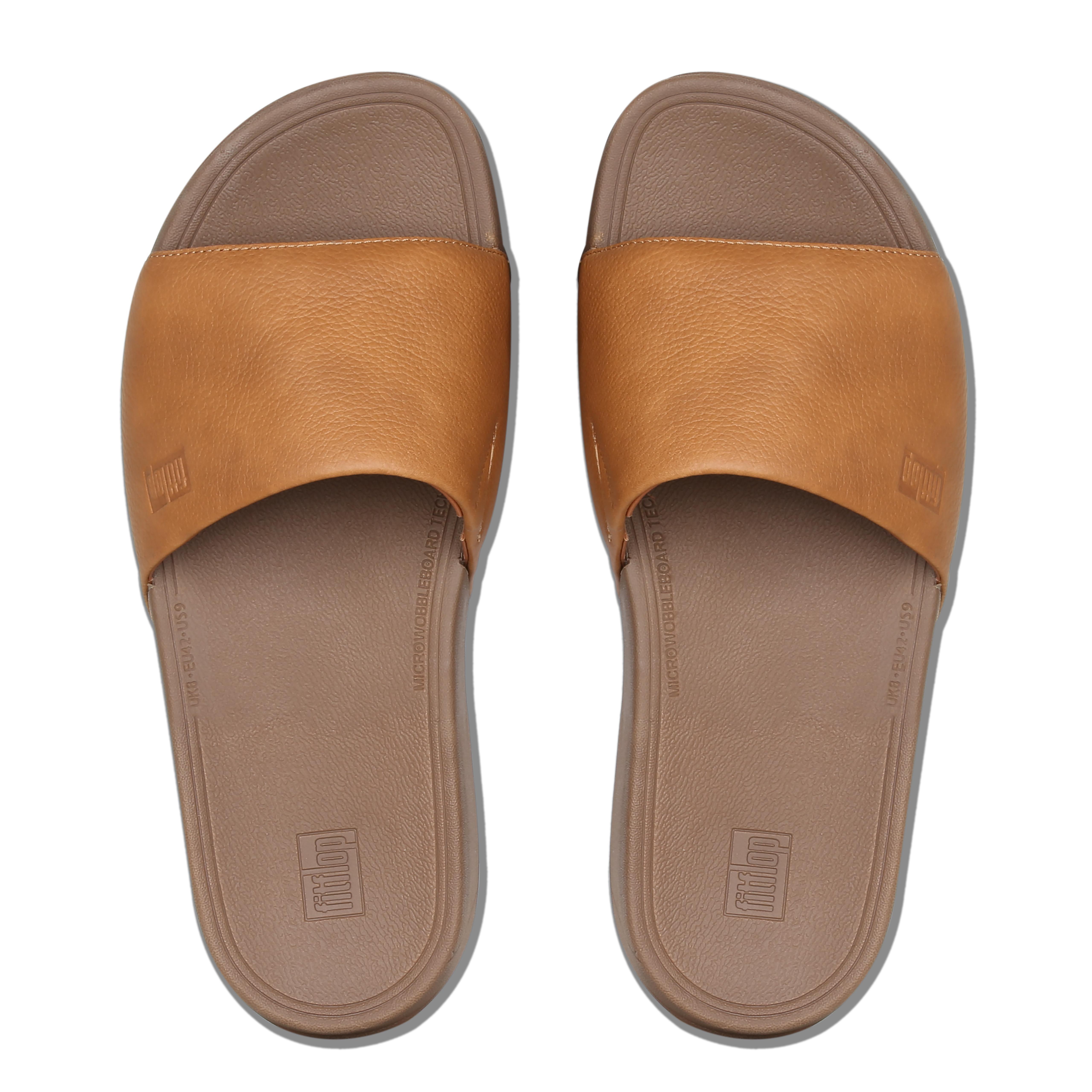 Fitflop Leather Kano in Light Tan 