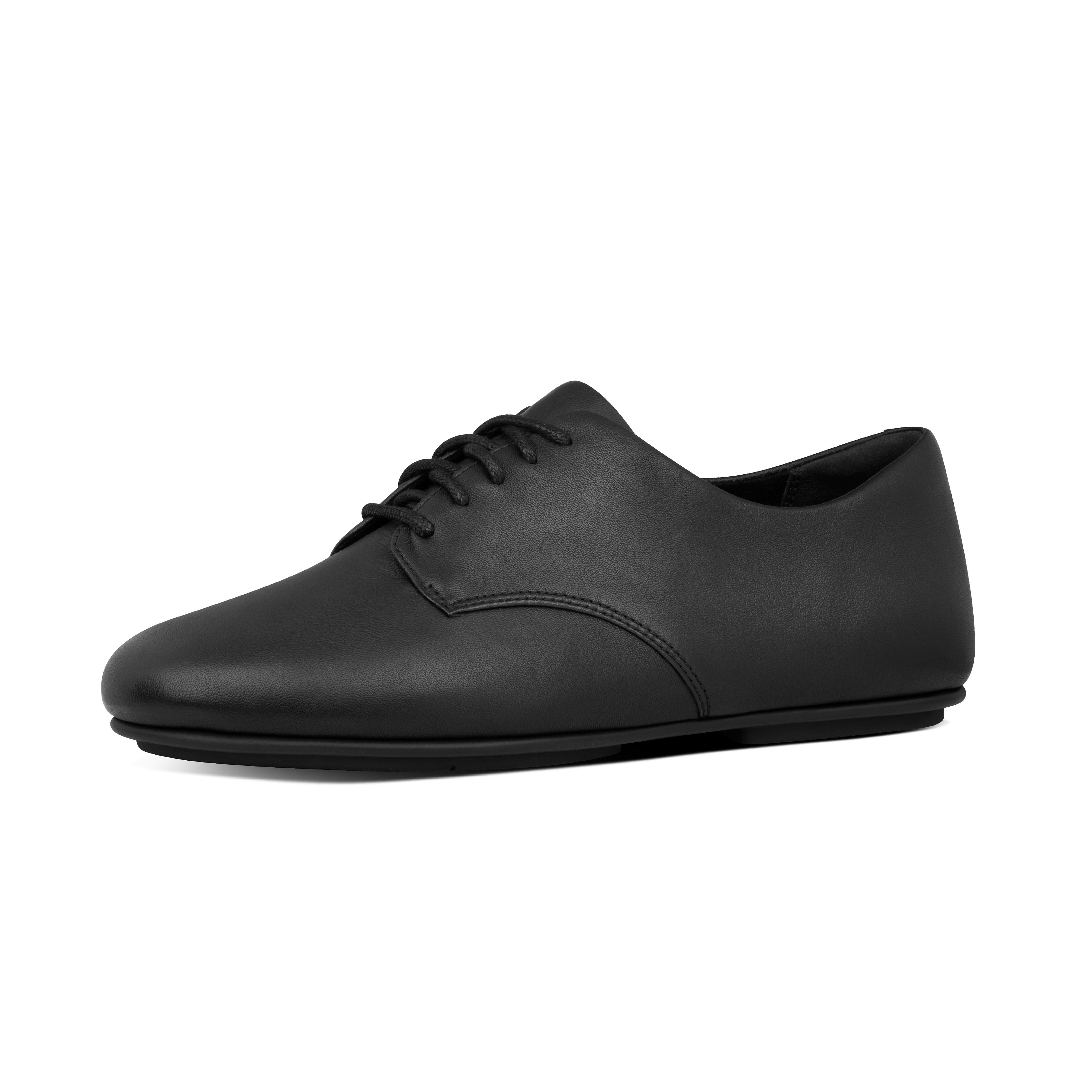 fitflop oxford black patent