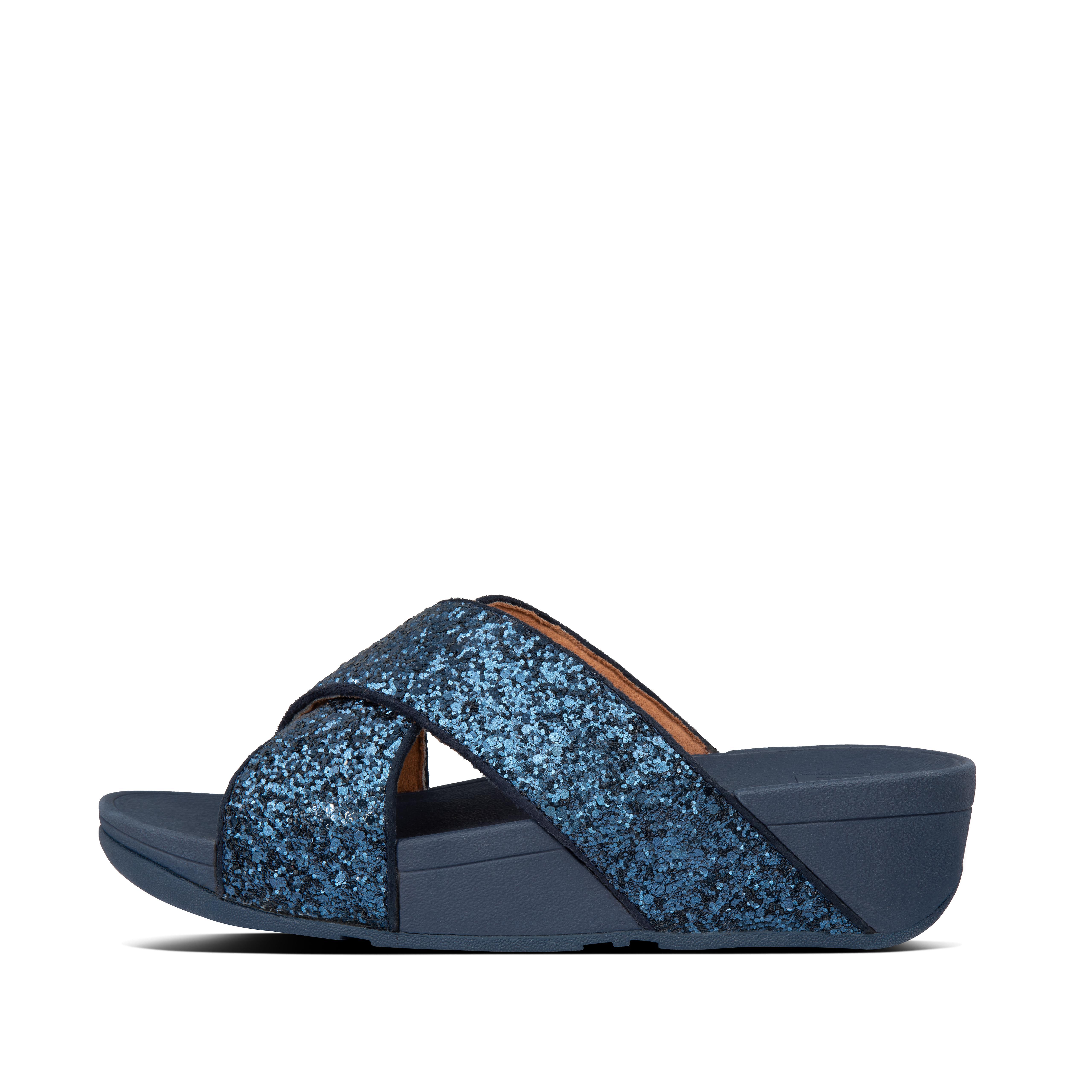 lulu denim fitflops
