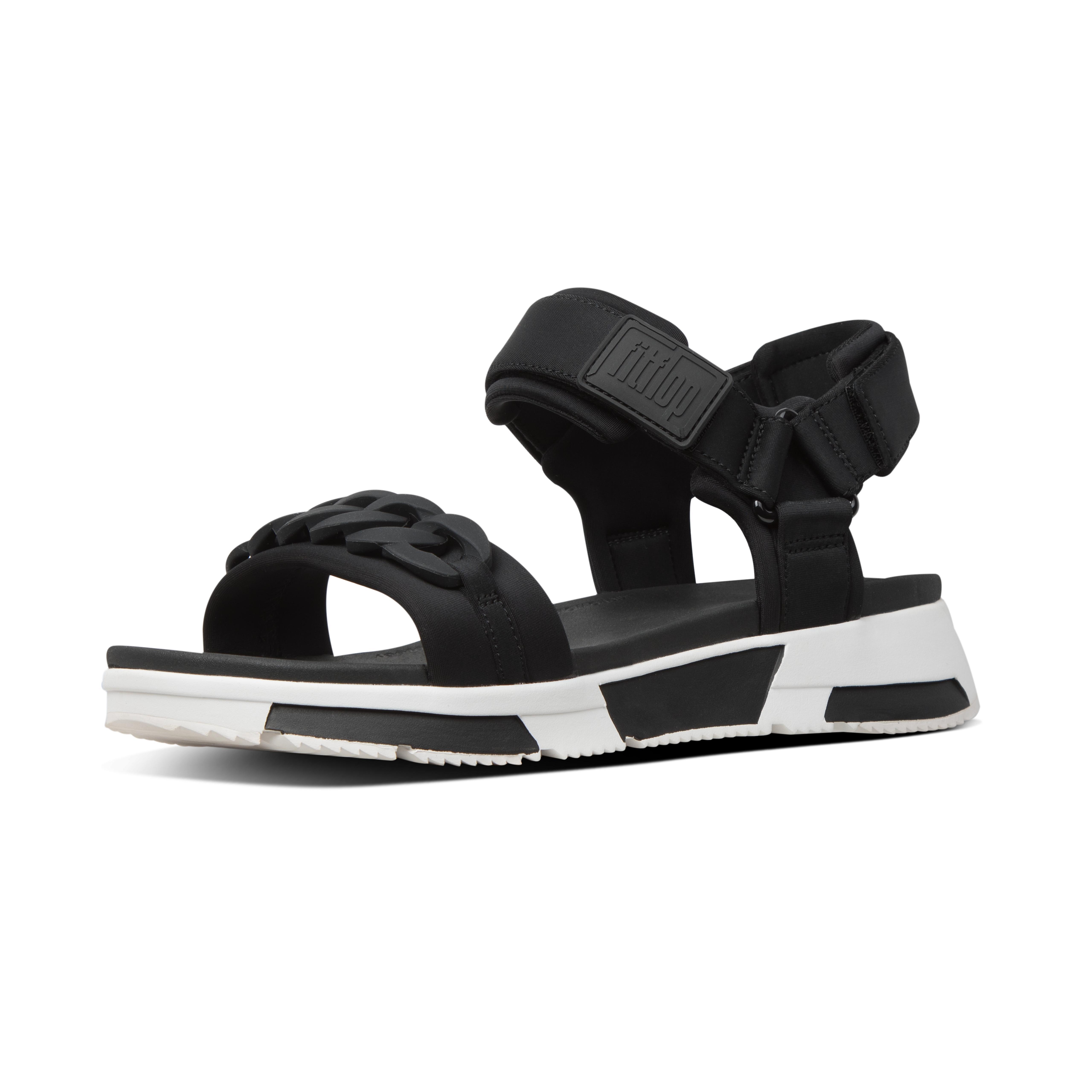 Fitflop Women's Heda Chain Sandals in Black | Lyst UK Fitflop Women's Heda Chain Sandals in Black | Lyst UK