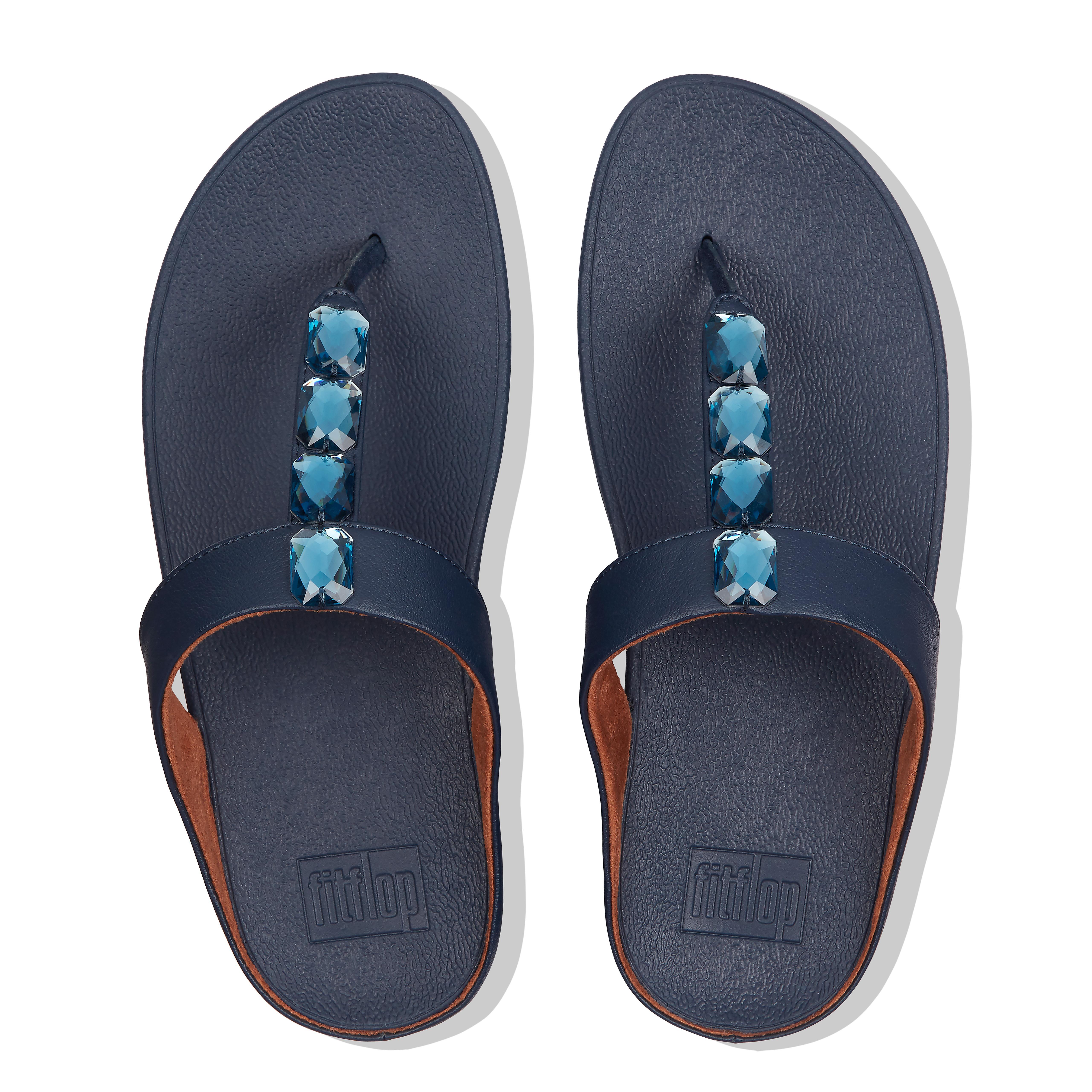 blue fit flops