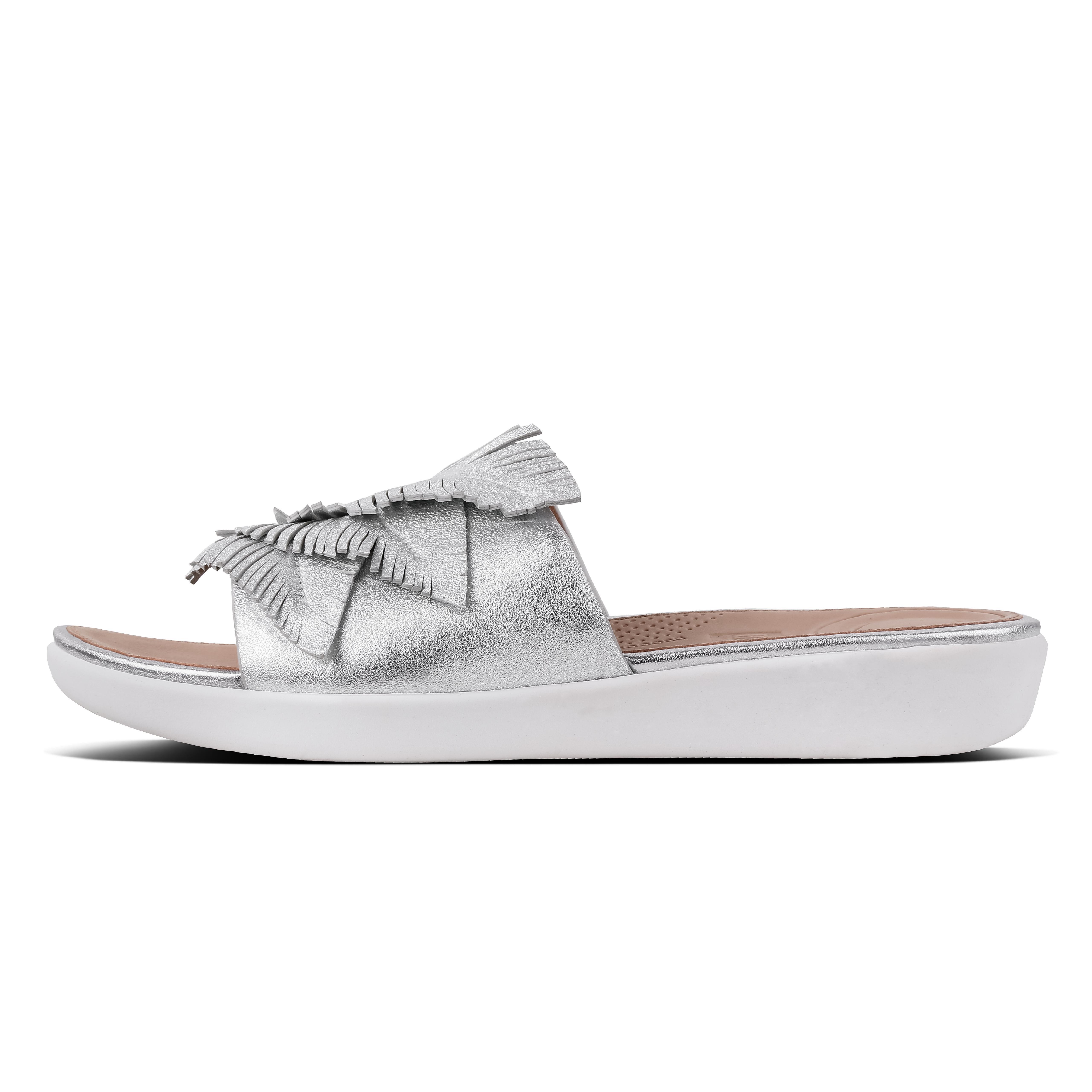 fitflop sola leather slides
