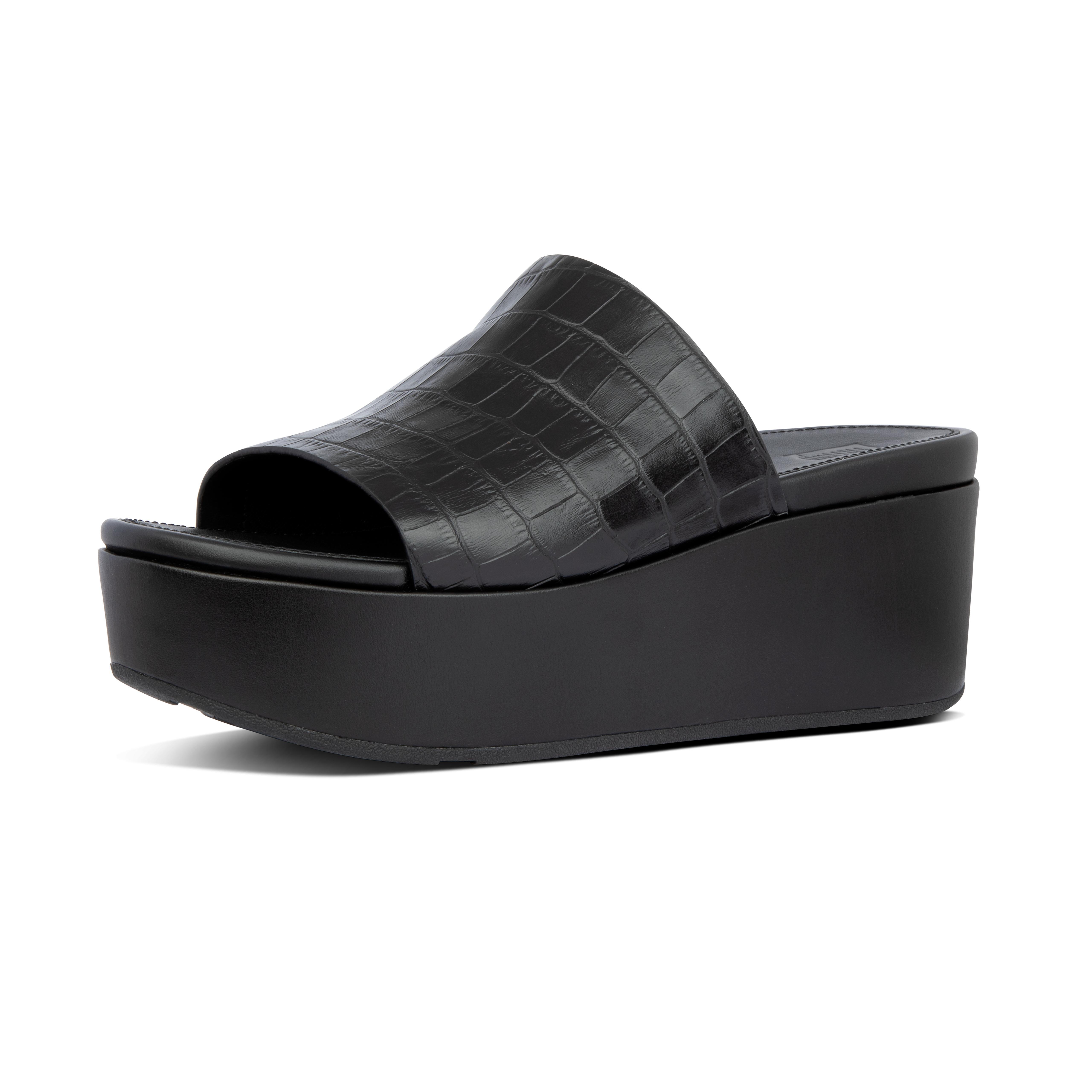 Fitflop Leather Eloise in Black | Lyst