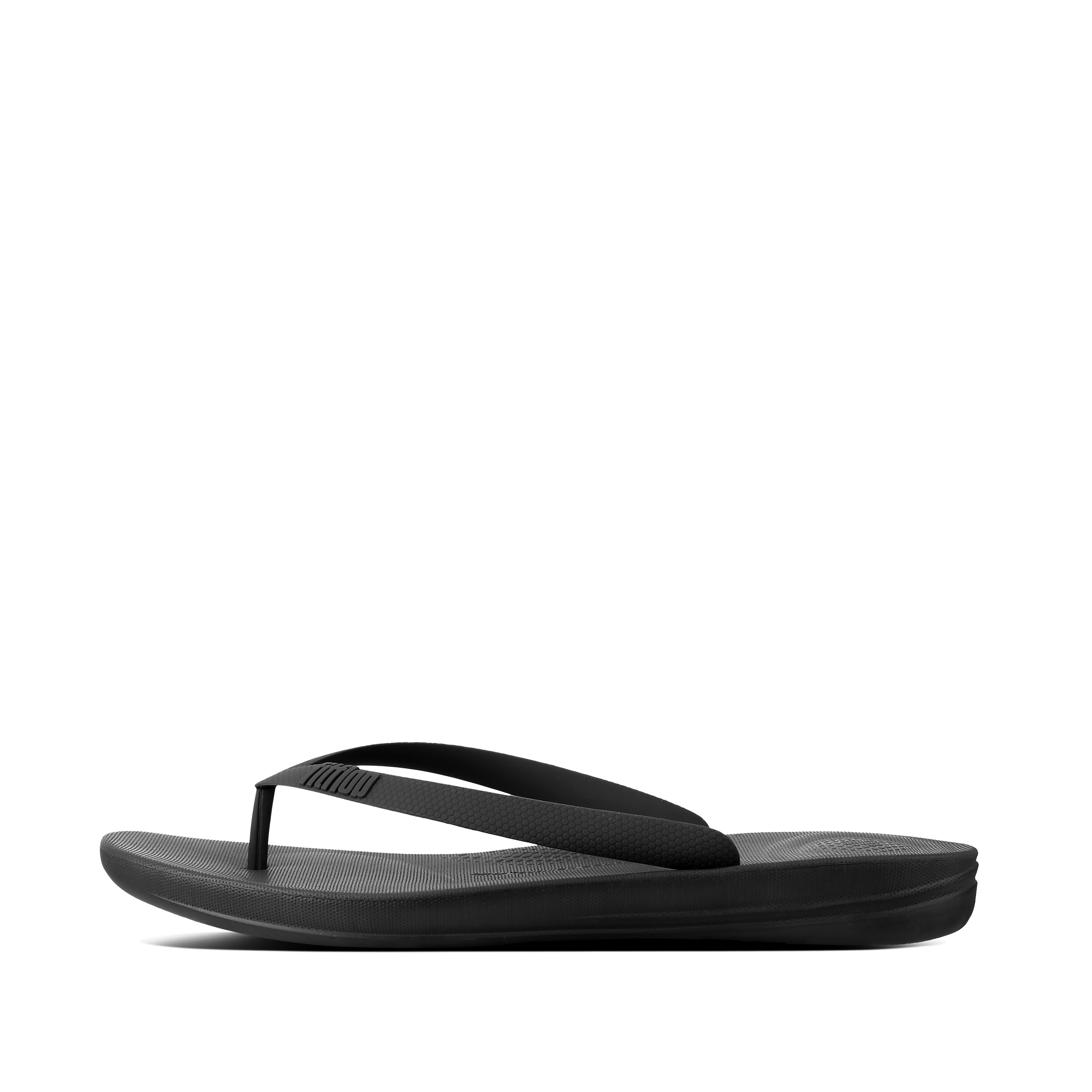 Fitflop Rubber Iqushion Ergonomic Flip-flops Beach & Pool Shoes in Black  for Men - Save 9% - Lyst