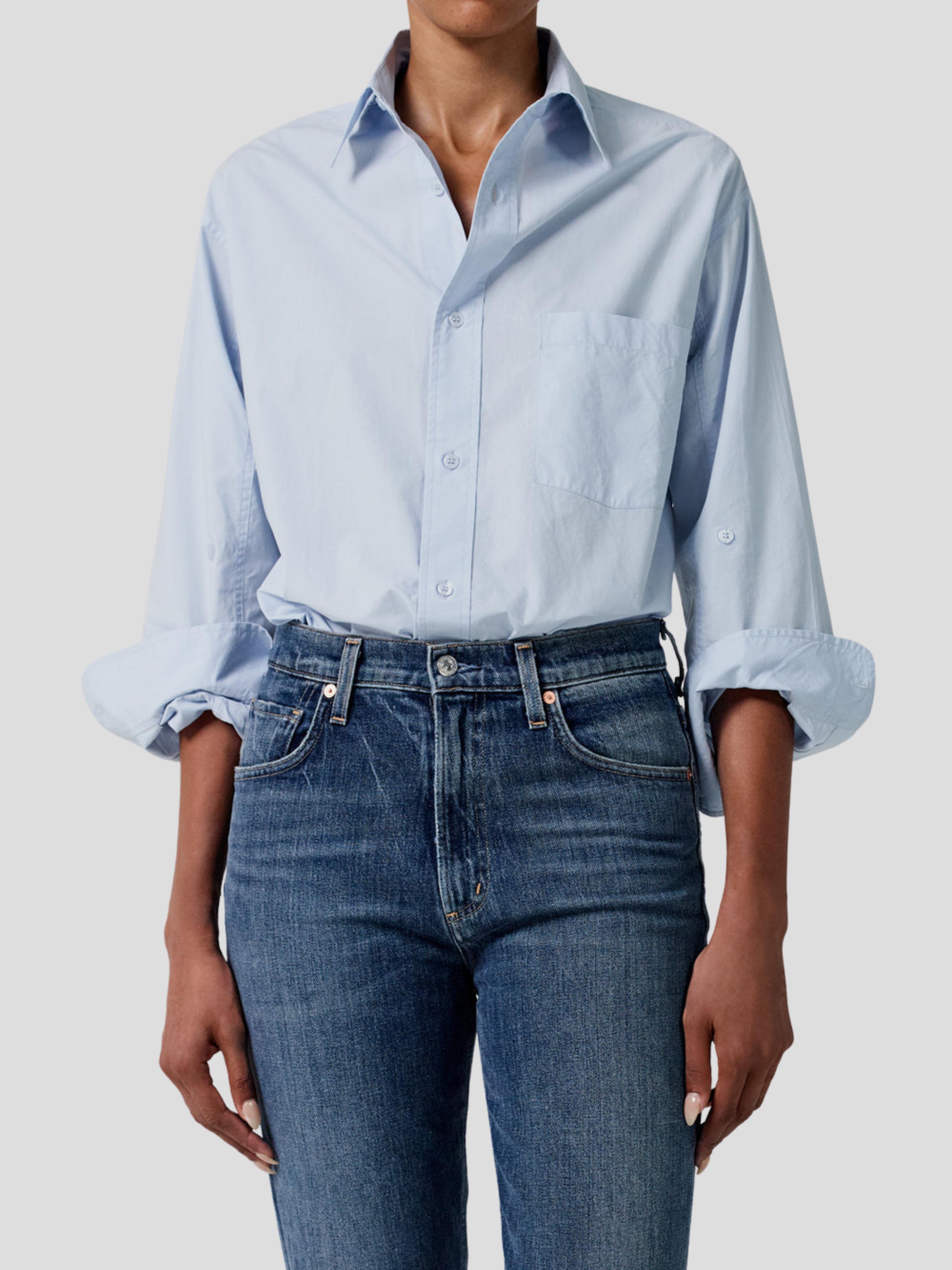citizens of humanity white button down