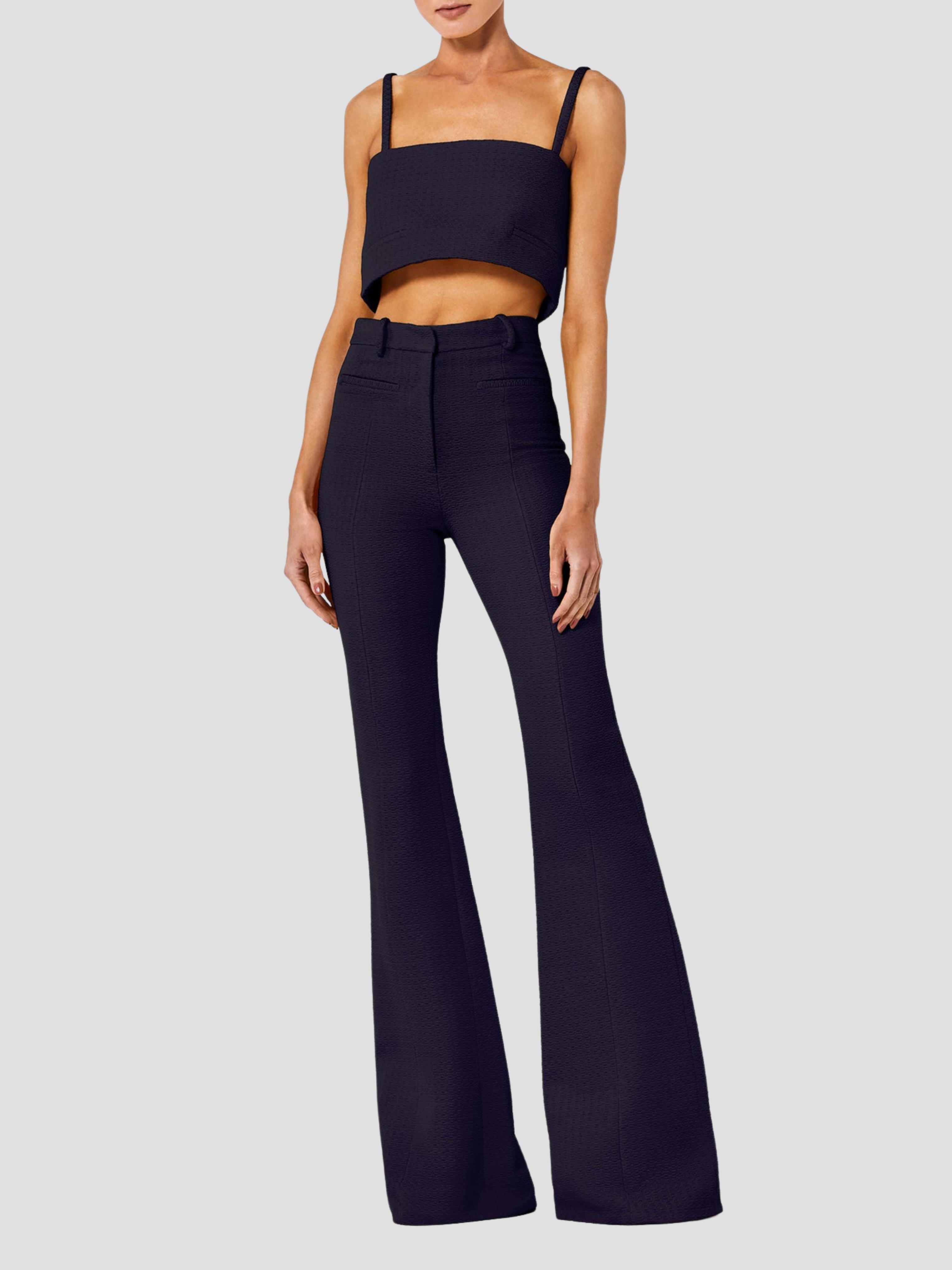 Alexis Lyla Fit And Flare Pant In Black in Blue Lyst