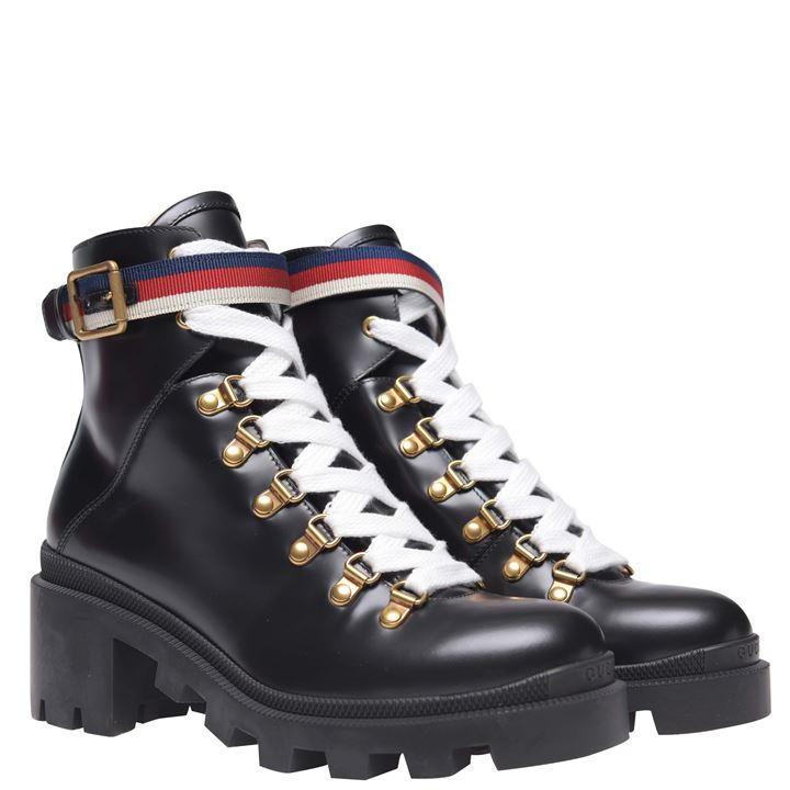 gucci ankle boot with sylvie web