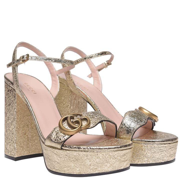 gucci marmont sandals platform