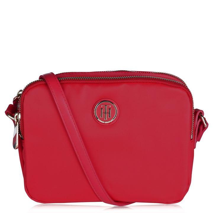 Tommy Hilfiger Cross Body Poppy Bag Womens in Red Lyst