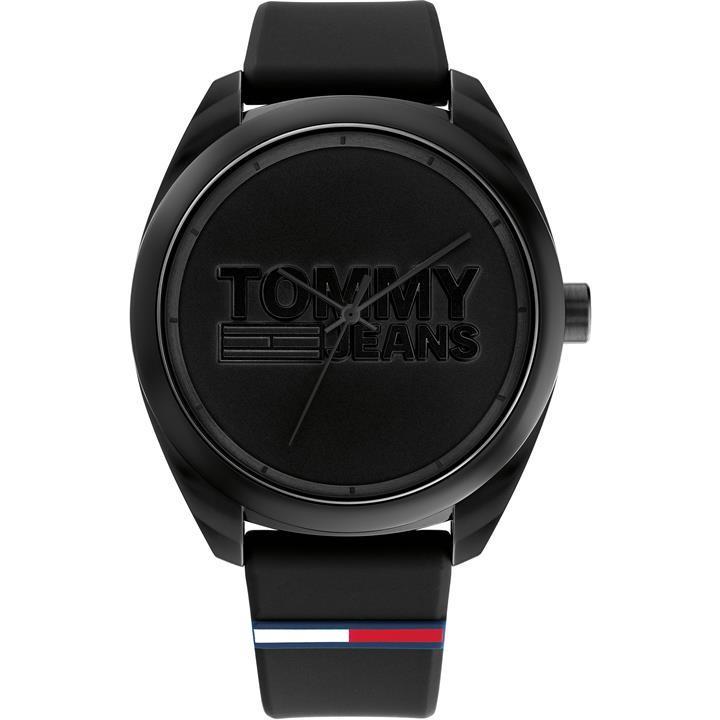 Tommy hilfiger denim black watch sales