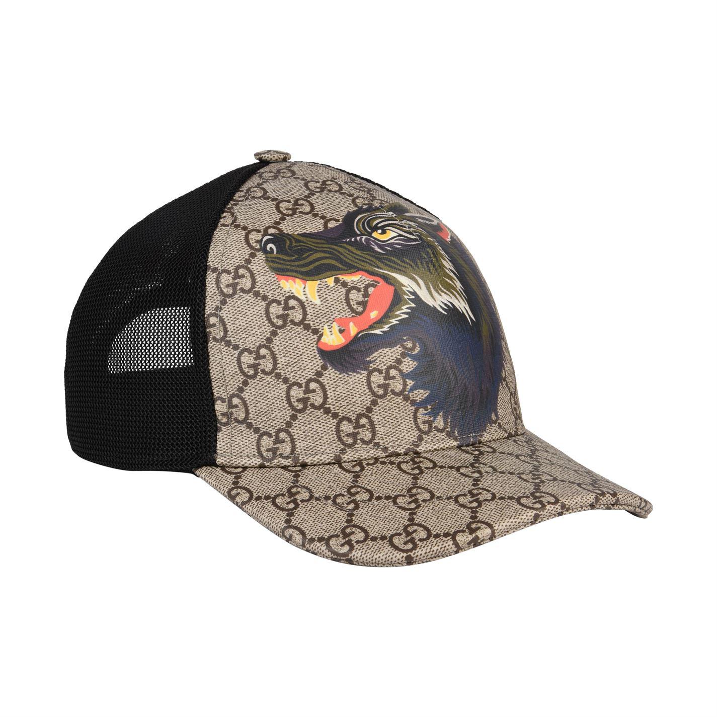wolf gucci hat