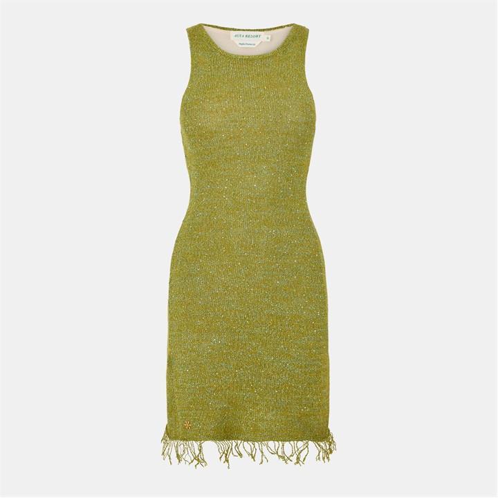 Asta Resort Natalia Tailored Mini Dress in Green | Lyst UK